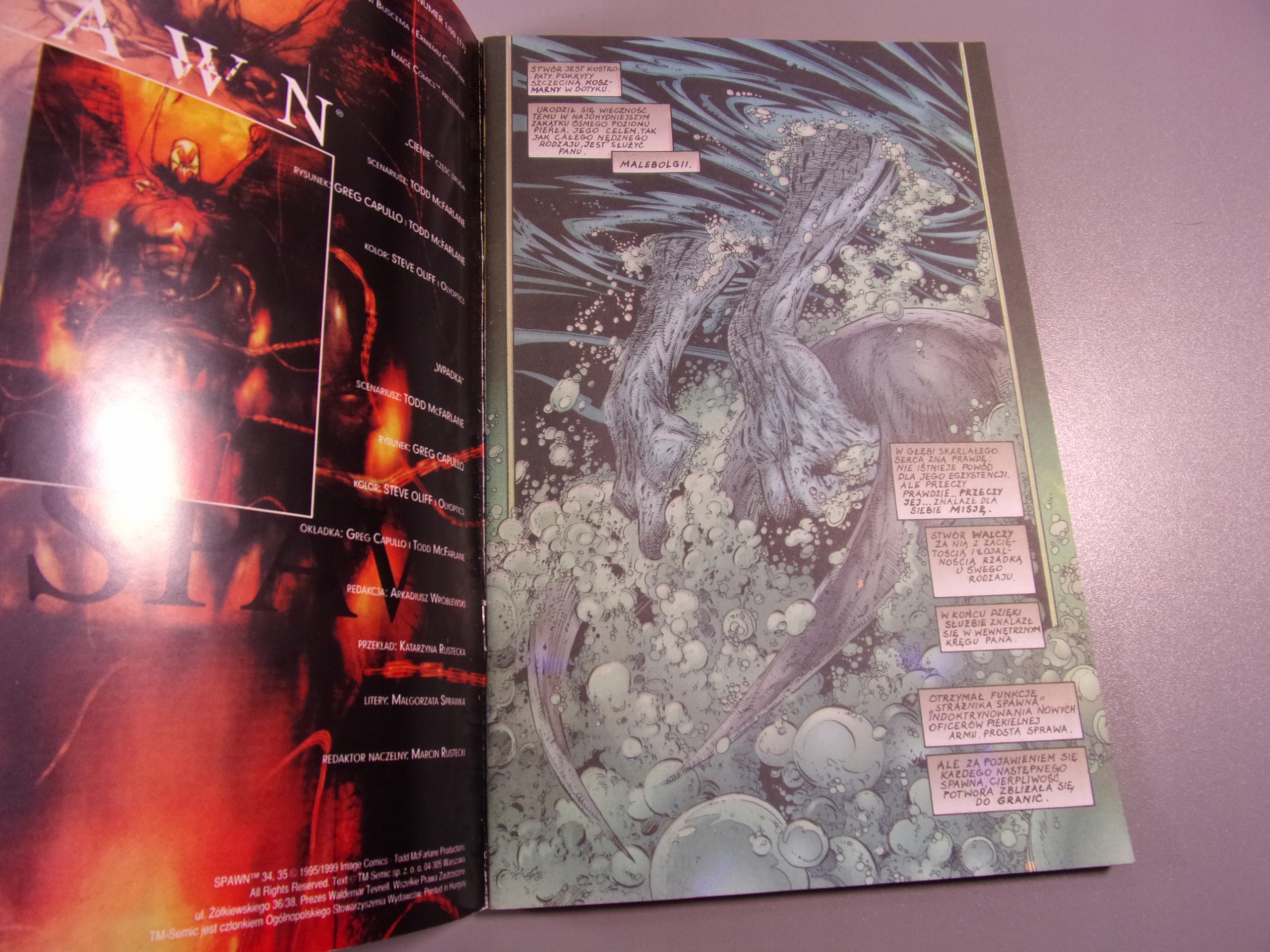 SPAWN #17 1/00 TM-Semic