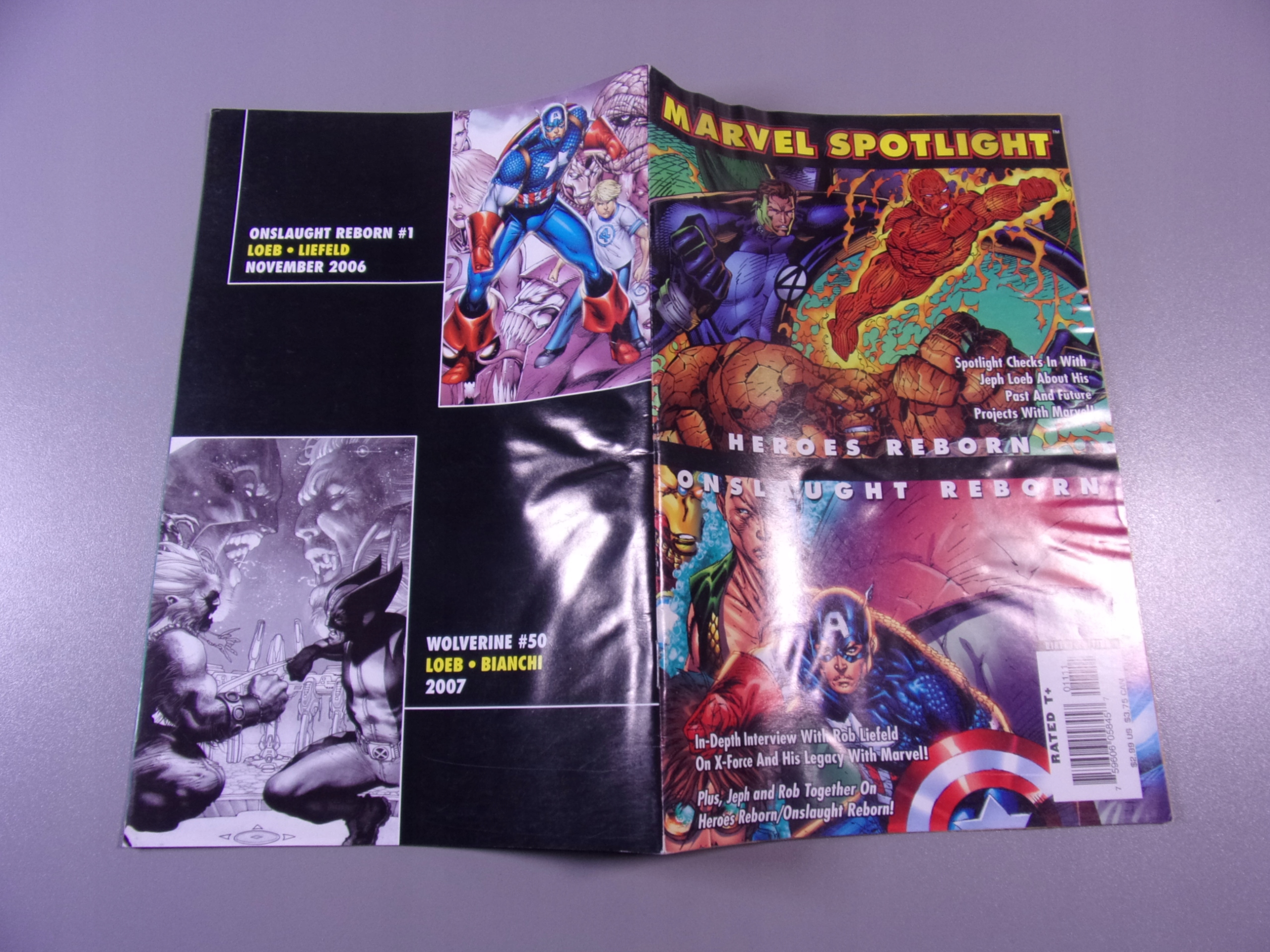 MARVEL SPOTLIGHT HEROES REBORN ONSLAUGHT REBORN 2006 r. wyd. anglojęzyczne