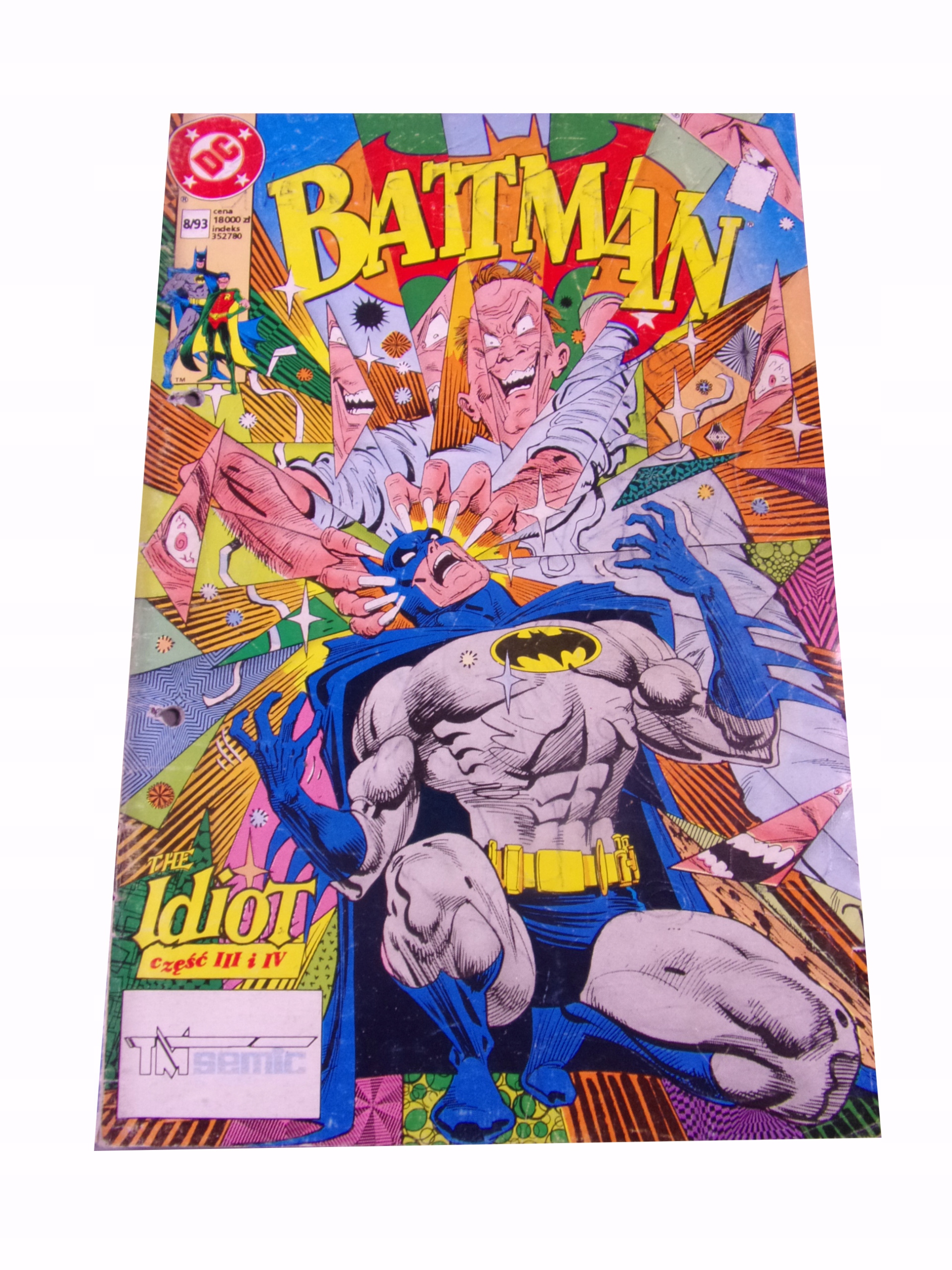 BATMAN 8/93 TM-Semic