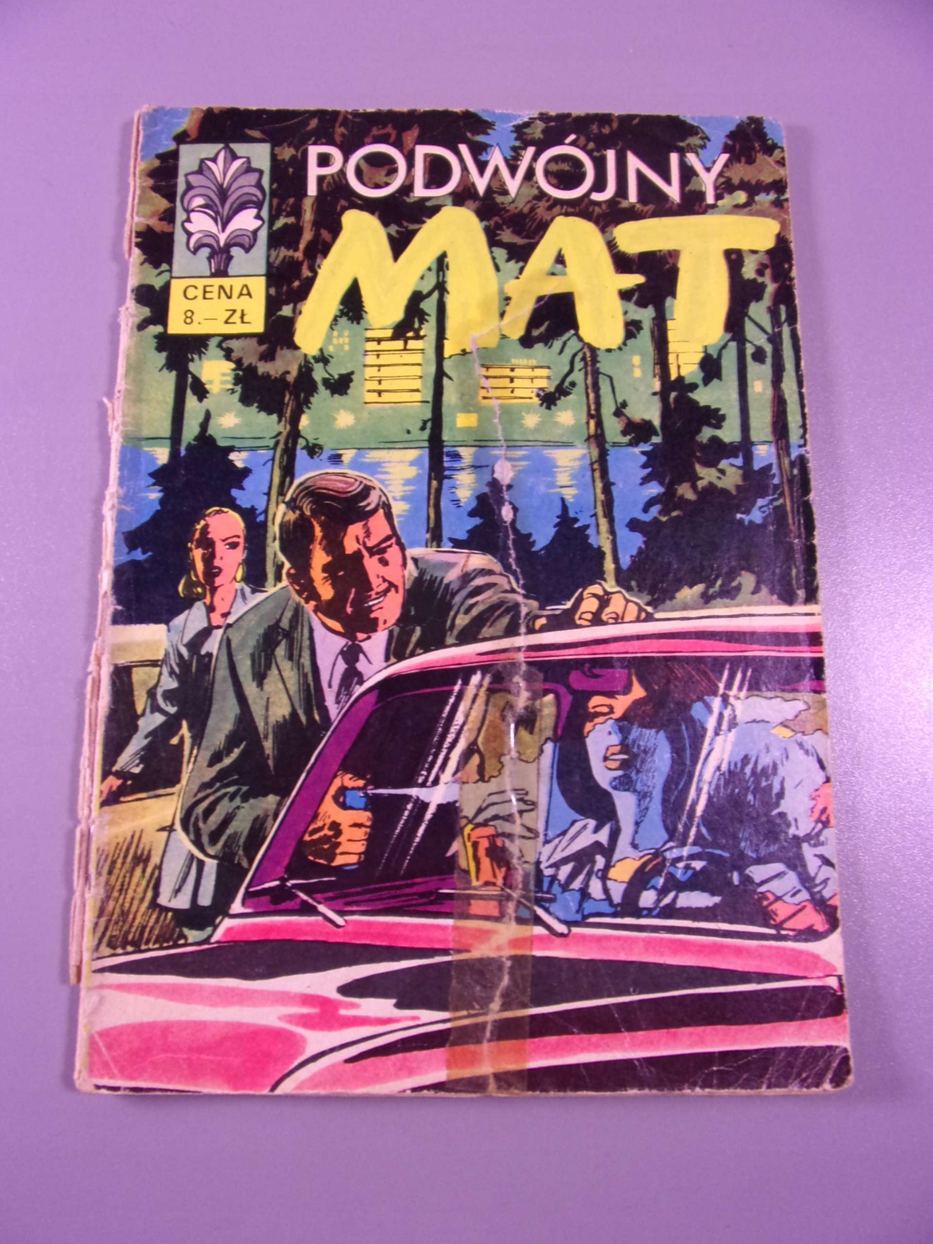 KAPITAN ŻBIK PODWÓJNY MAT wyd. I 1970 r.