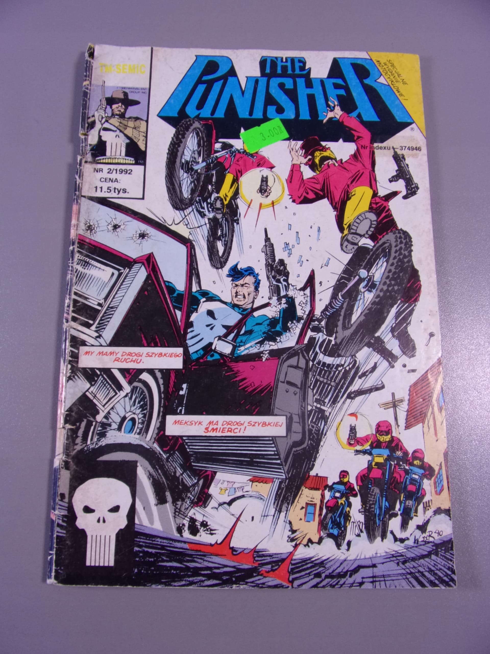 PUNISHER 2/1992 TM-Semic