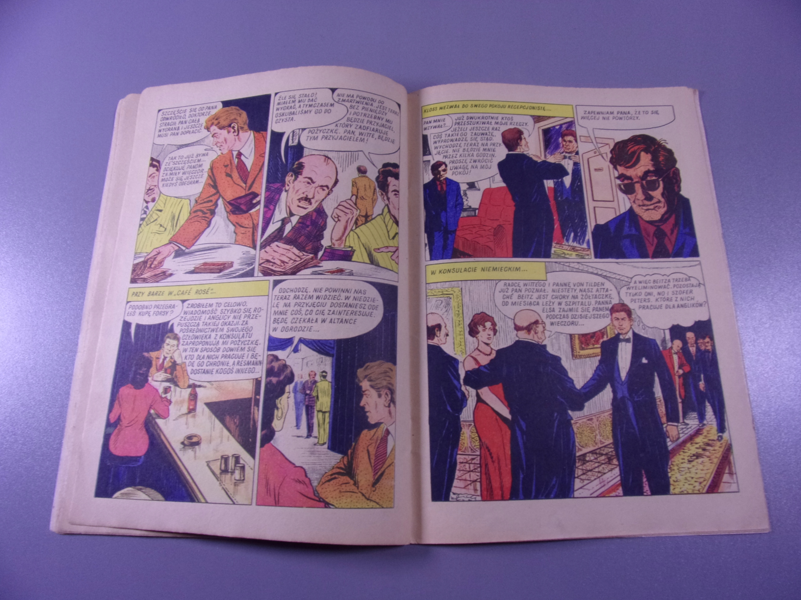 KAPITAN KLOSS CAFE ROSE wyd. I 1972 r.