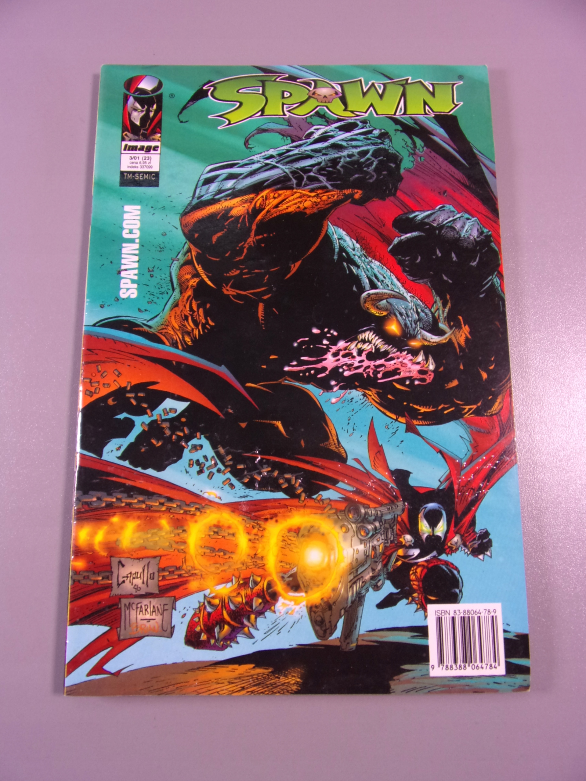 SPAWN #23 3/01 TM-Semic