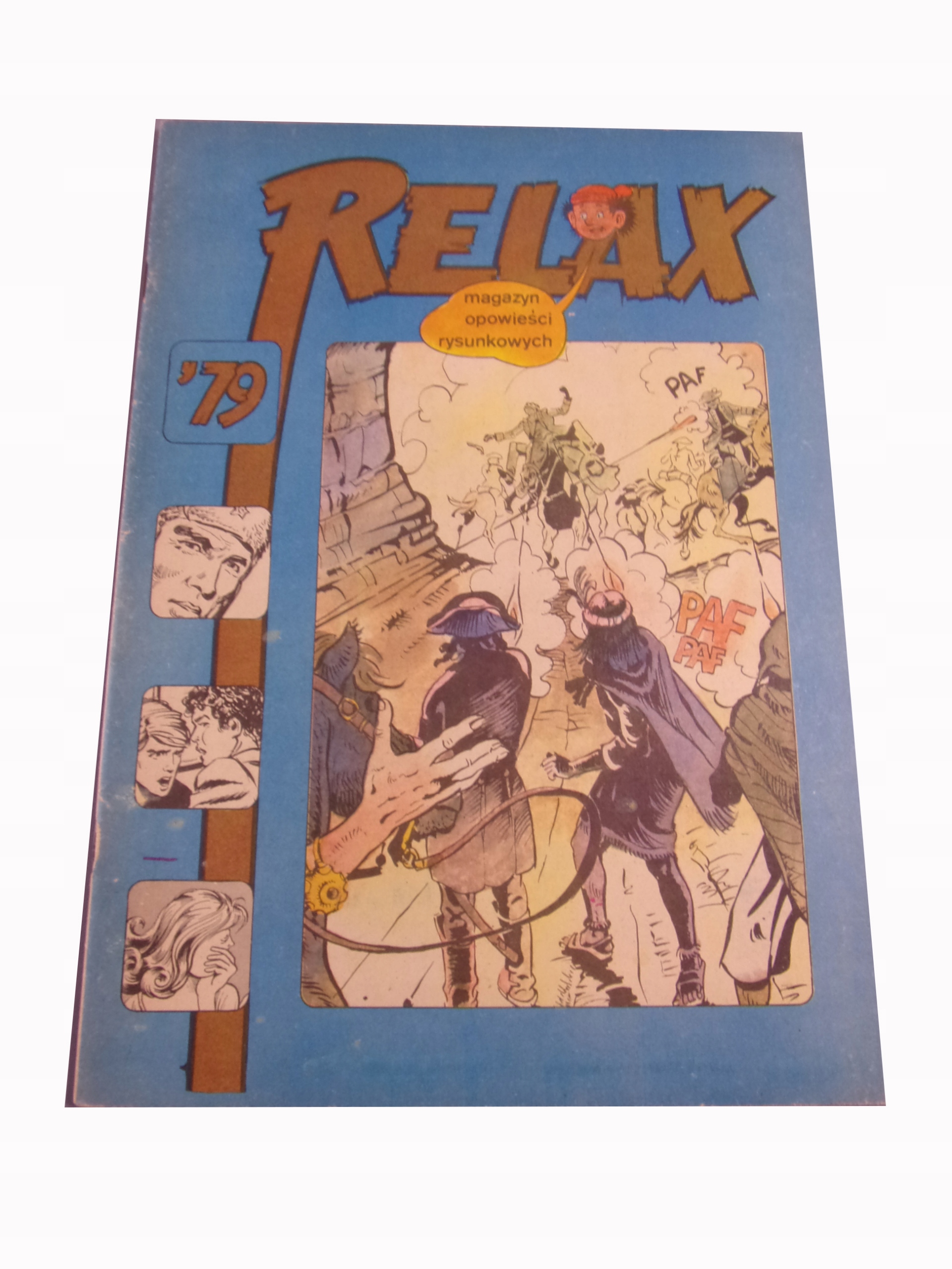 RELAX MAGAZYN OPOWIEŚCI RYSUNKOWYCH zeszyt 26 1979 r.