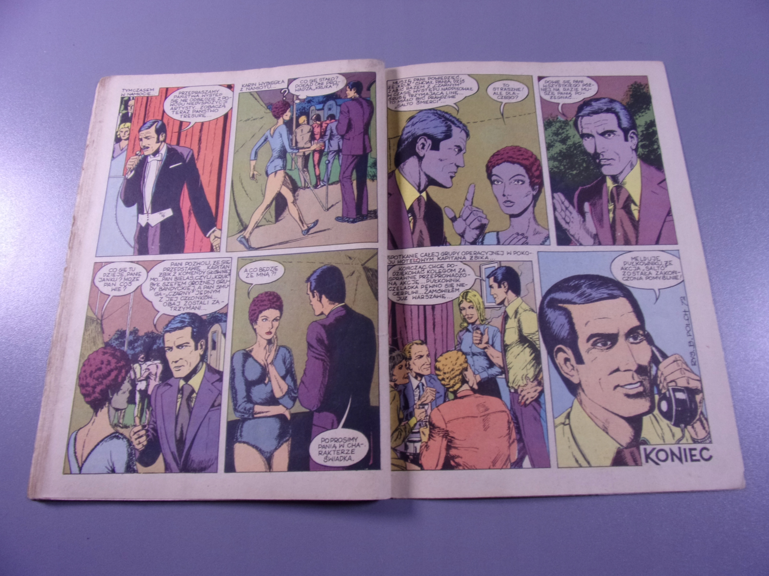 KAPITAN ŻBIK SALTO ŚMIERCI 1972 r. wydanie I