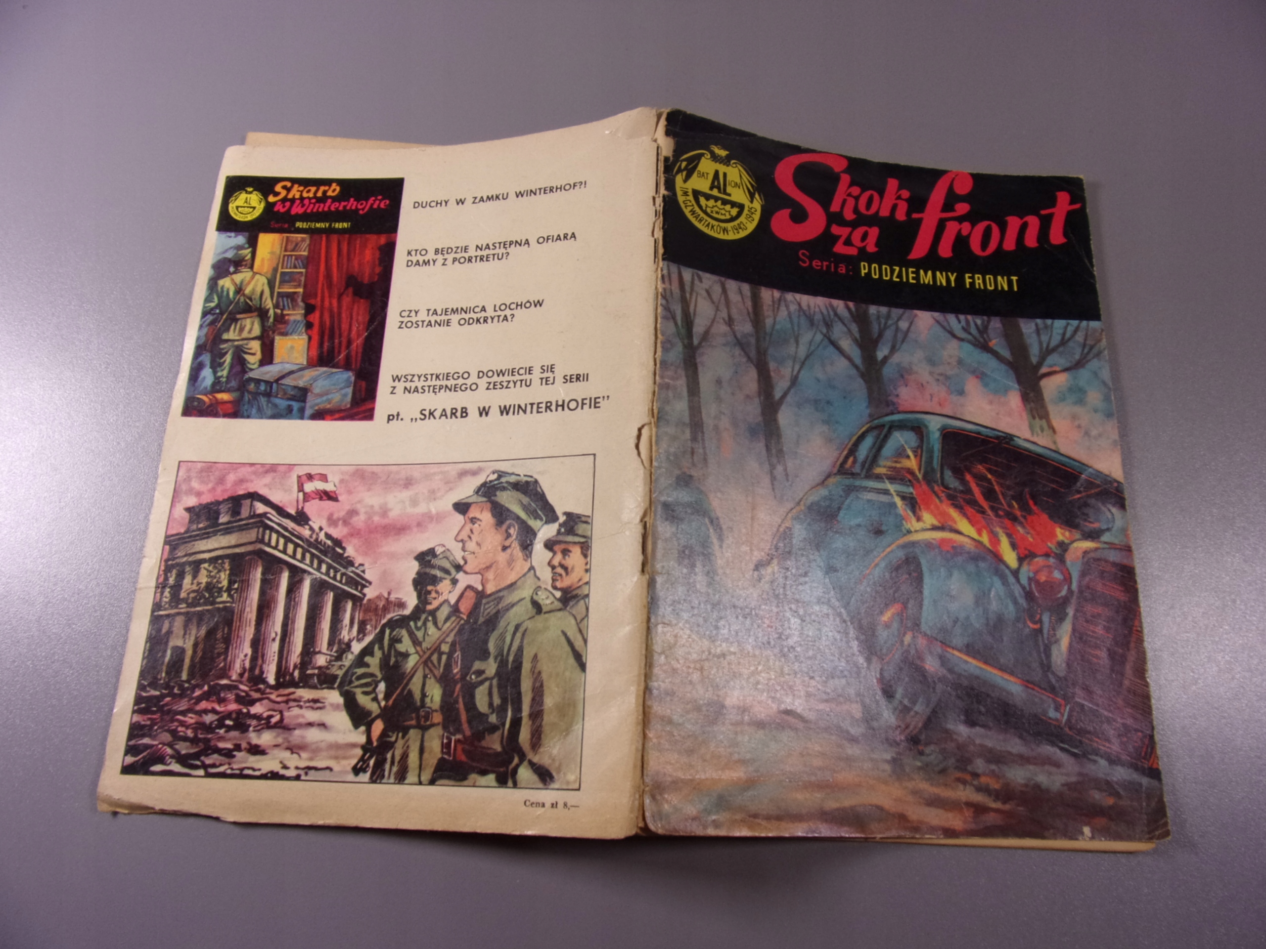 PODZIEMNY FRONT SKOK ZA FRONT wyd. I 1971 r.