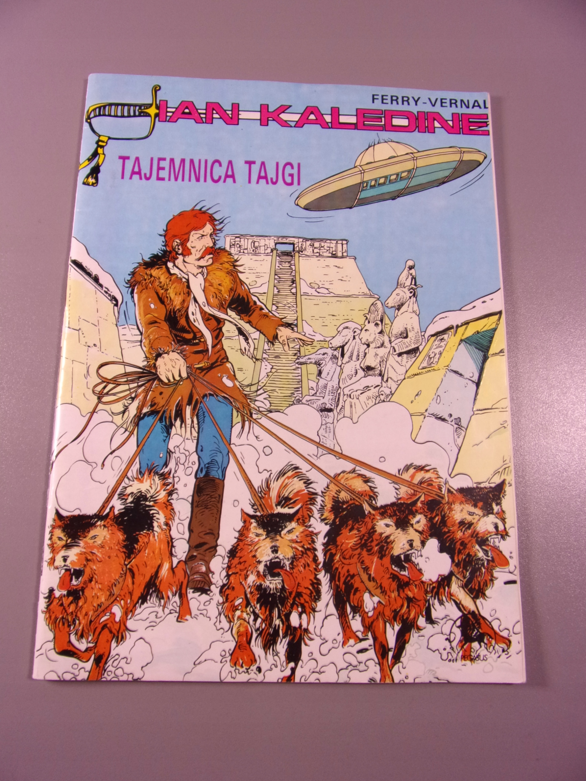 JAN KALEDINE TAJEMNICA TAJGI wyd. I PEGASUS 1990 r.