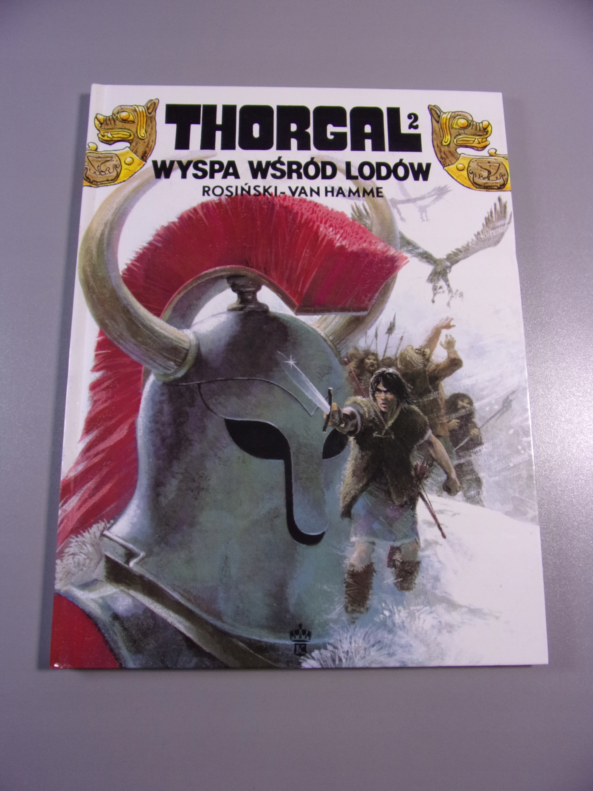 THORGAL WYSPA WŚRÓD LODÓW twarda okładka wyd. I 1994 r. KORONA