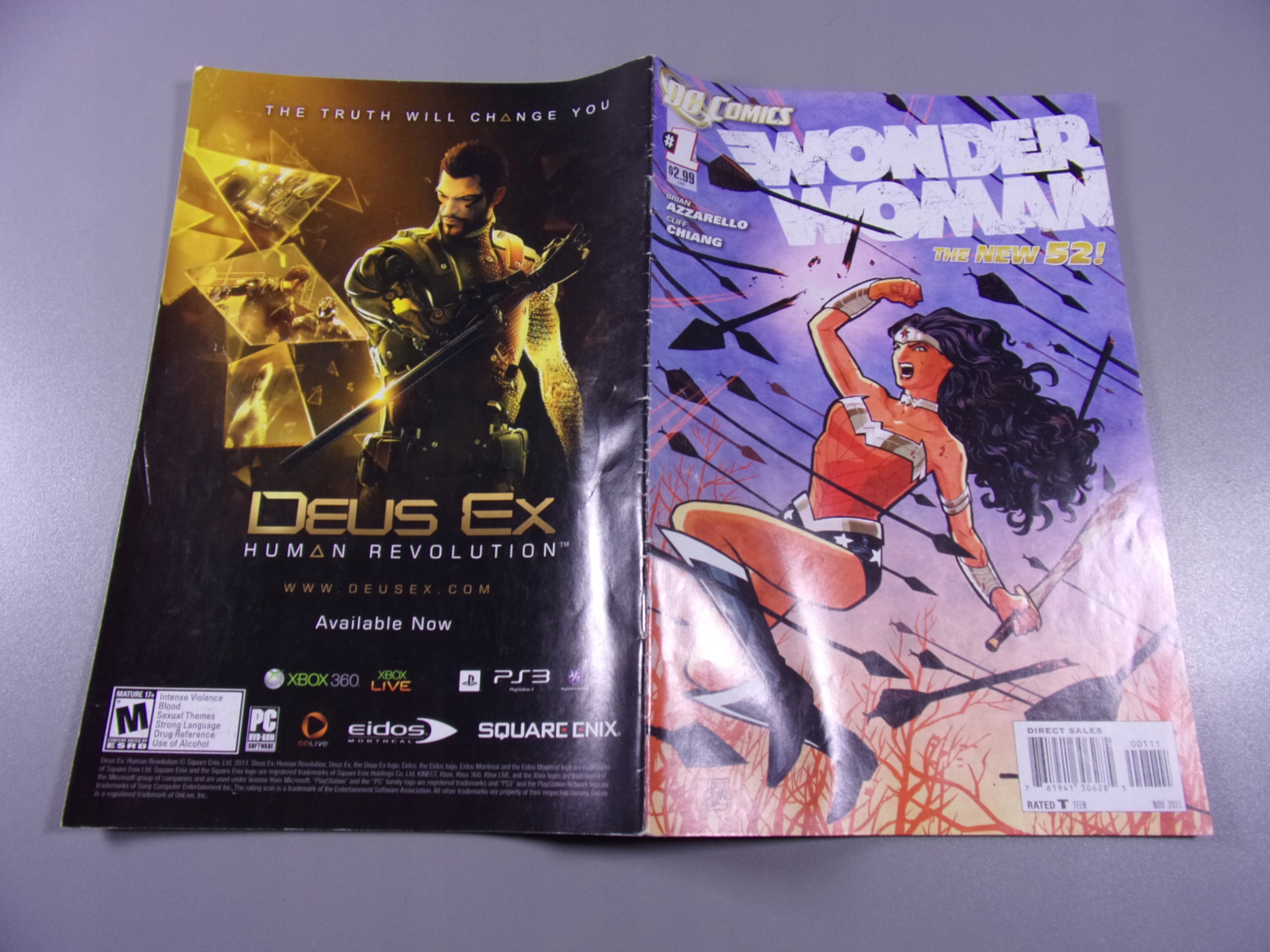 WONDER WOMAN #1 2011 r. - wyd. anglojęzyczne