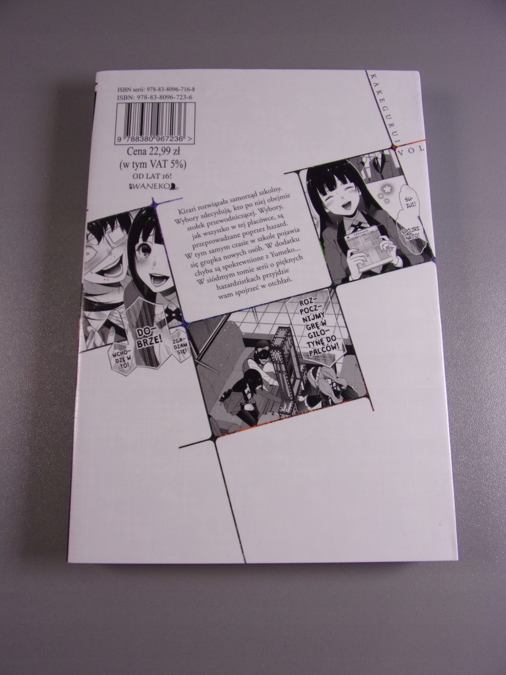 KAKEGURUI tom 7 2020 r.