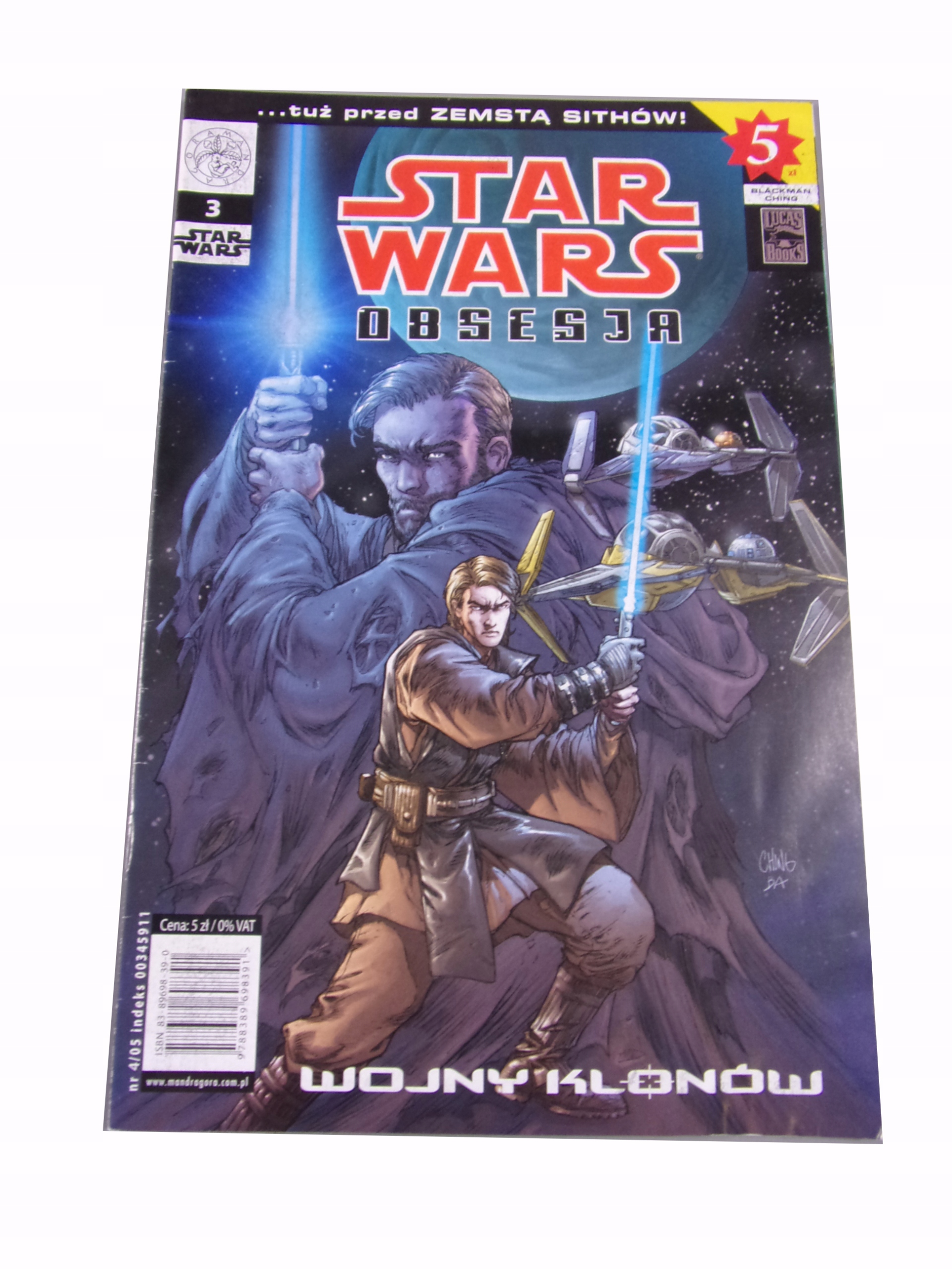 STAR WARS OBSESJA WOJNY KLONÓW 3 2005 r. MANDRAGORA