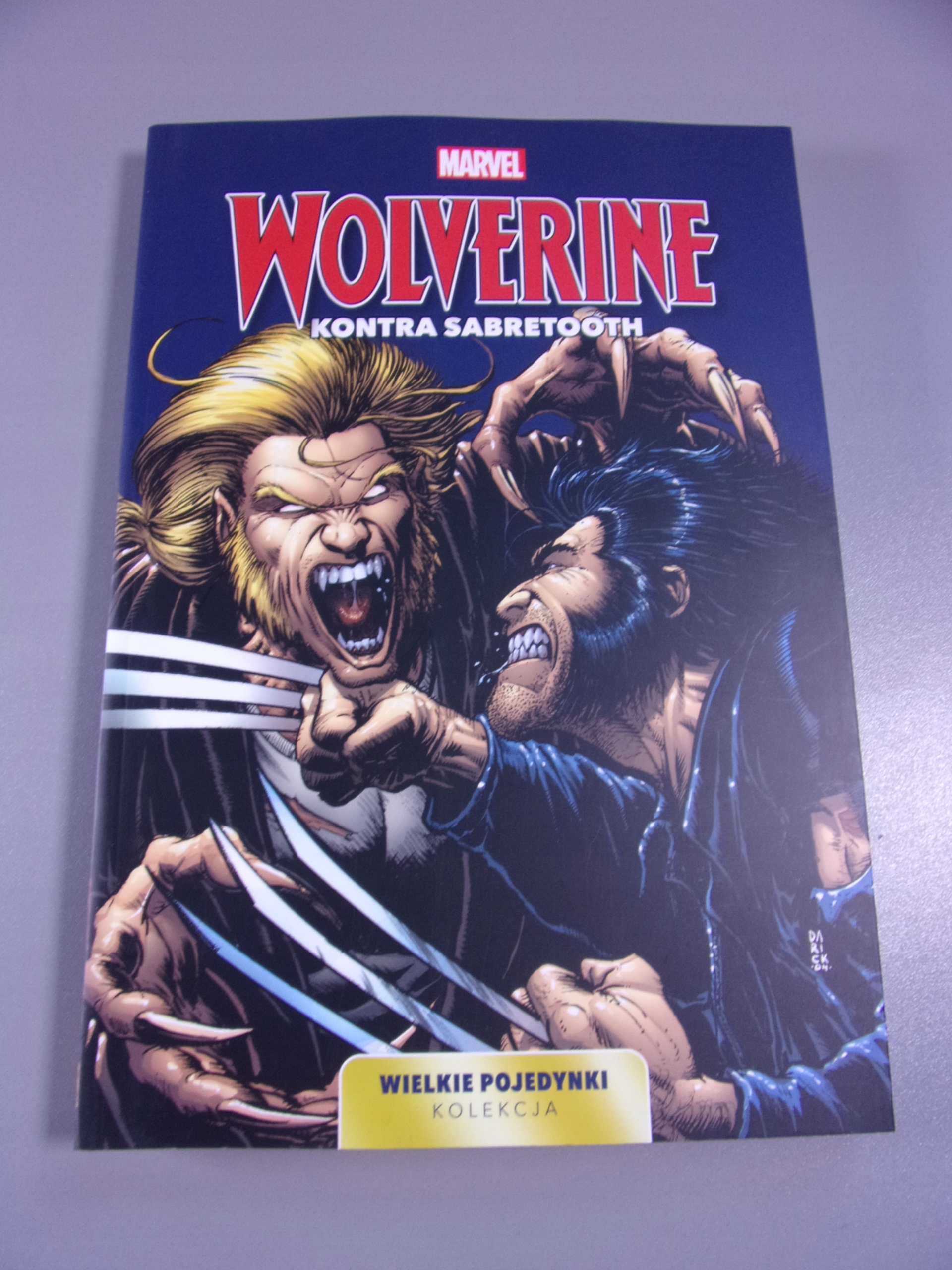 MARVEL WIELKIE POJEDYNKI 6. WOLVERINE KONTRA SABRETOOTH