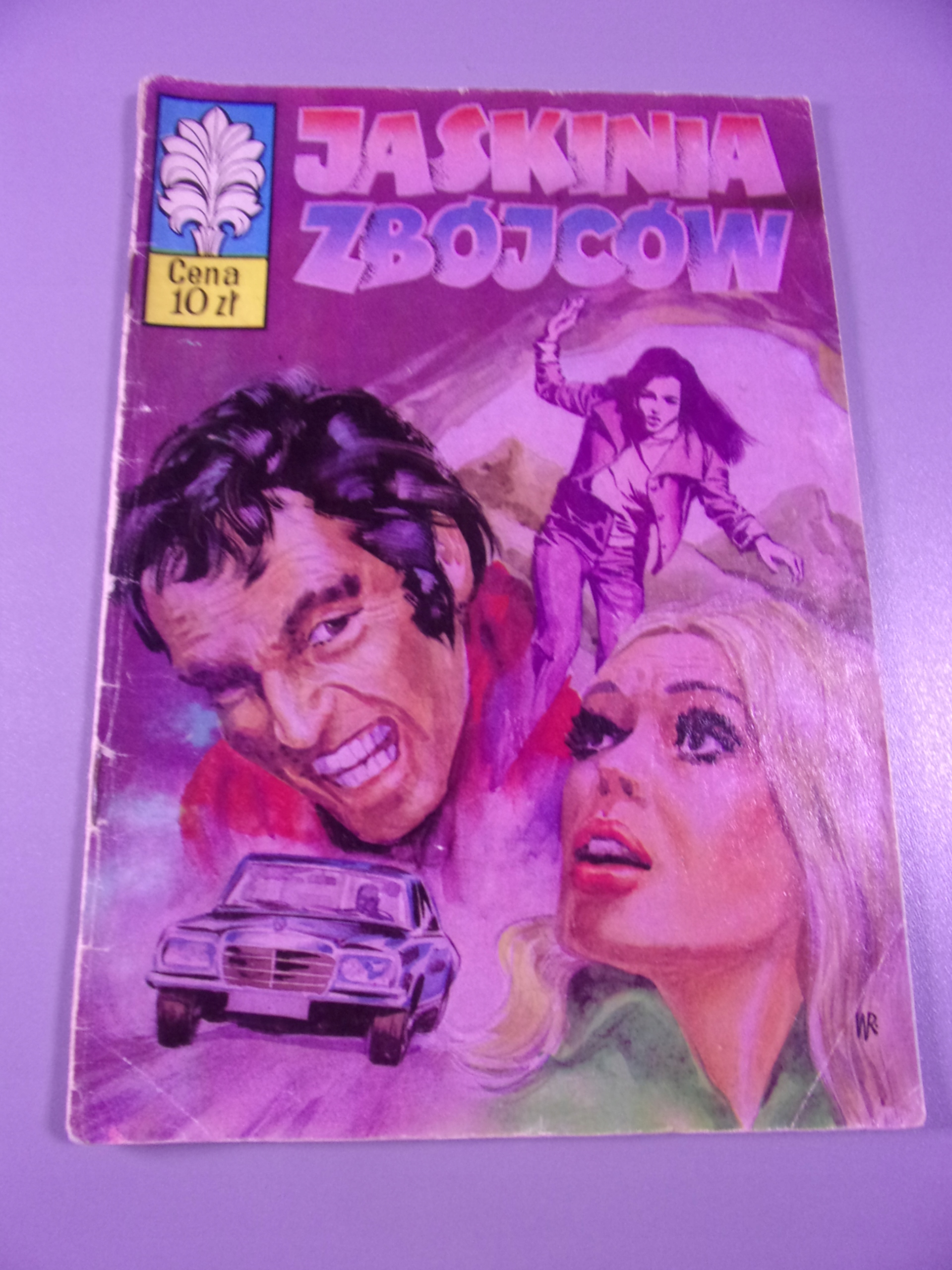 KAPITAN ŻBIK JASKINIA ZBÓJCÓW wydanie I 1976 r.