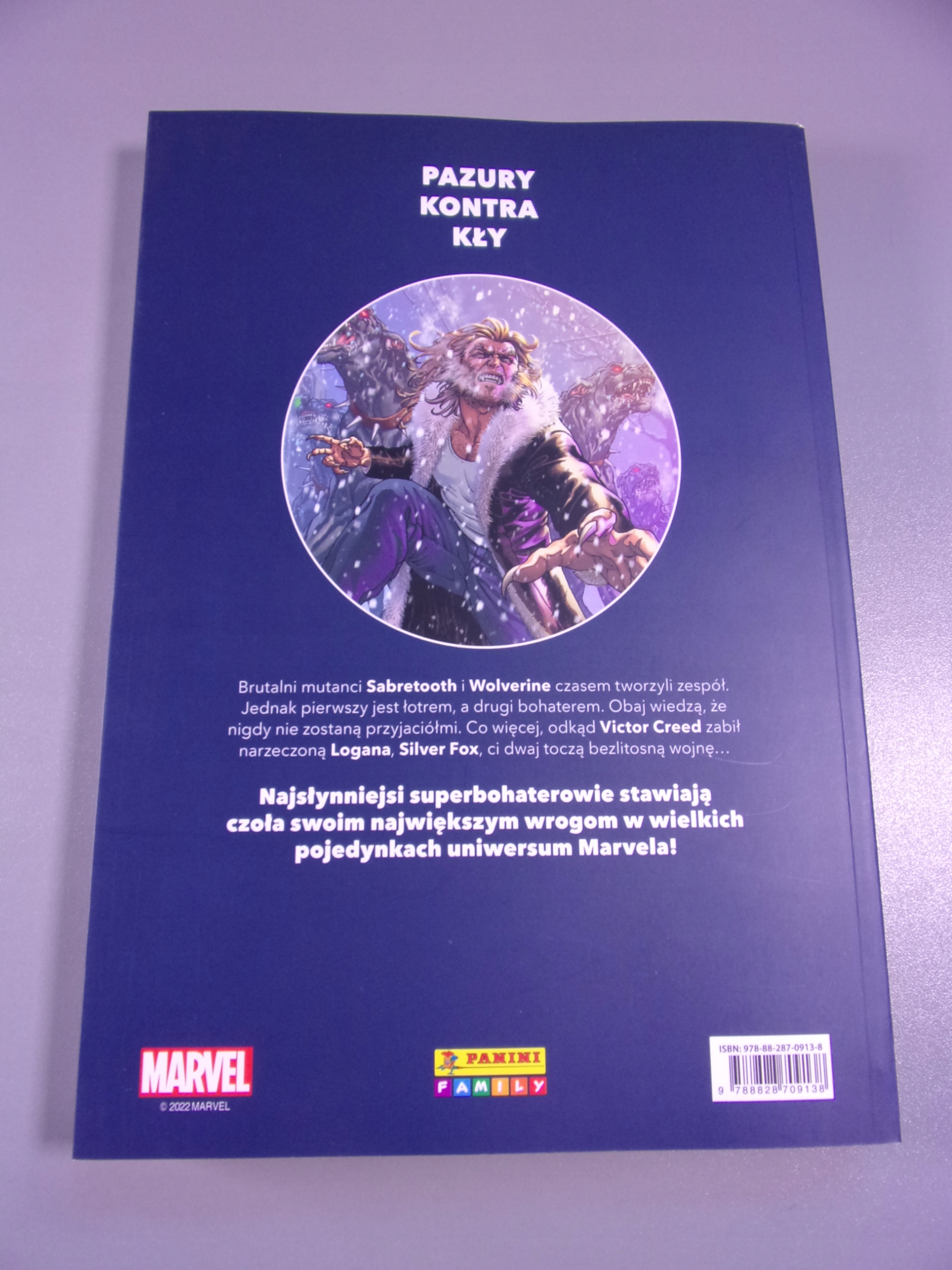 MARVEL WIELKIE POJEDYNKI 6. WOLVERINE KONTRA SABRETOOTH