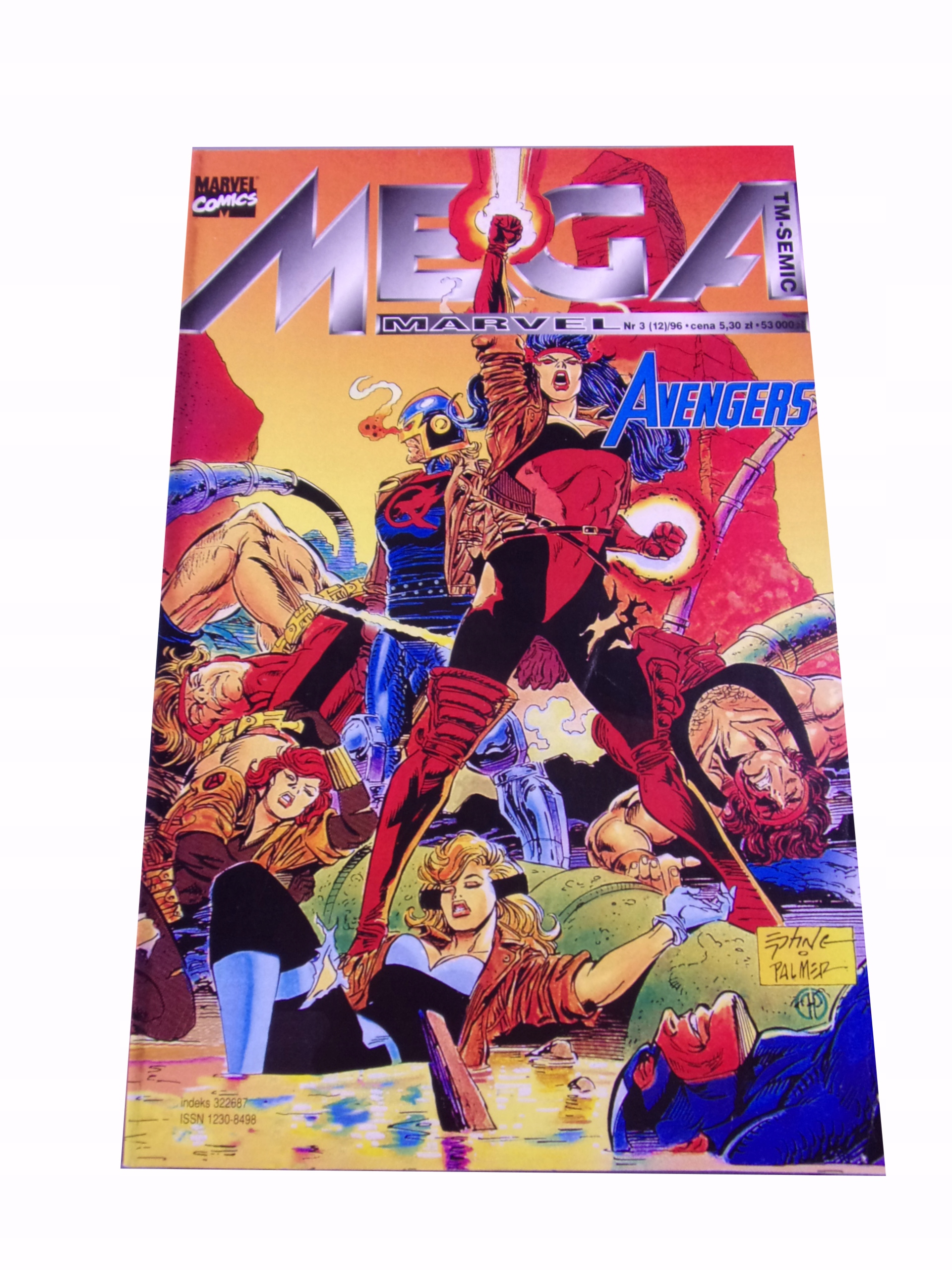 MEGA MARVEL 3(12)/96 AVENGERS TM-Semic