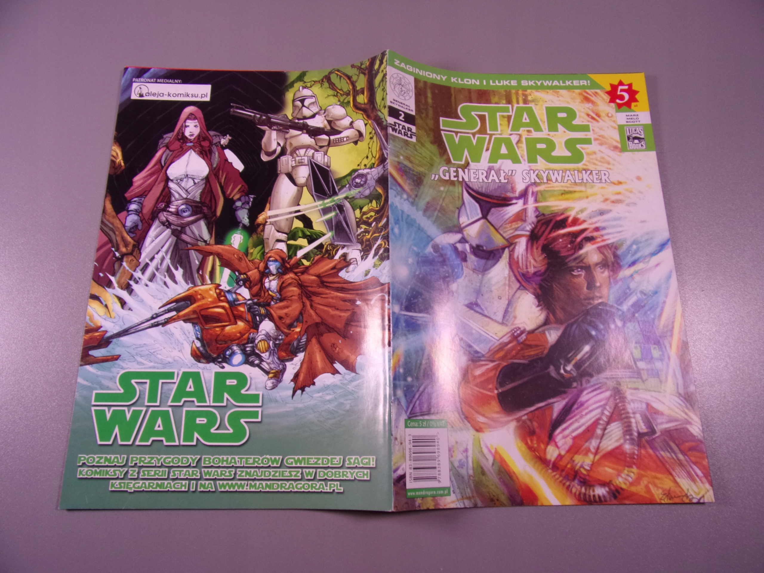 STAR WARS "GENERAŁ" SKYWALKER 2 2006 r. MANDRAGORA