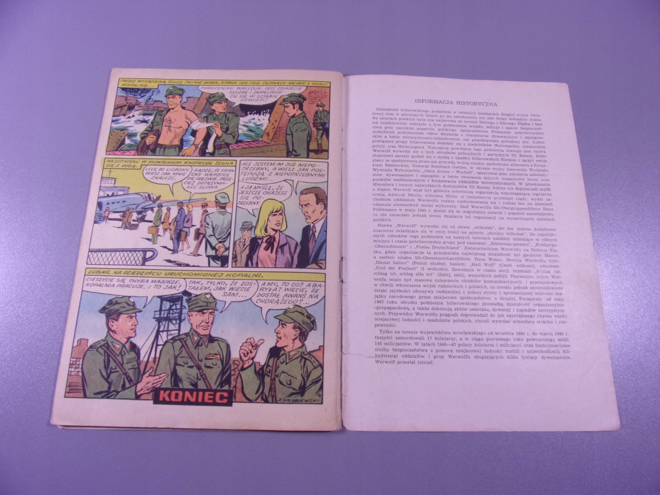 PODZIEMNY FRONT W PUŁAPCE wyd. I 1972 r.