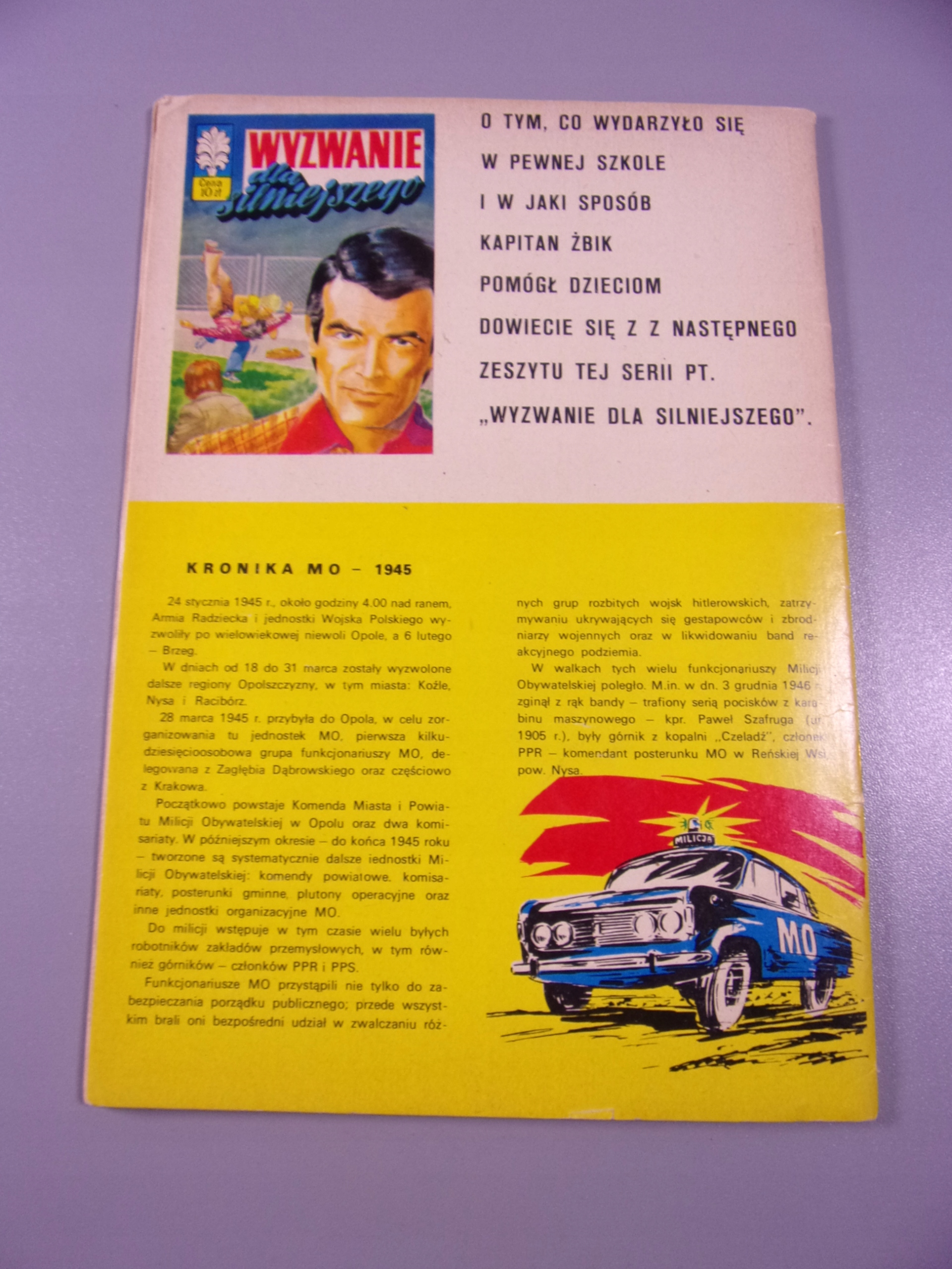 KAPITAN ŻBIK SP-139-WA ZAGINĄŁ! wydanie I 1975 r.