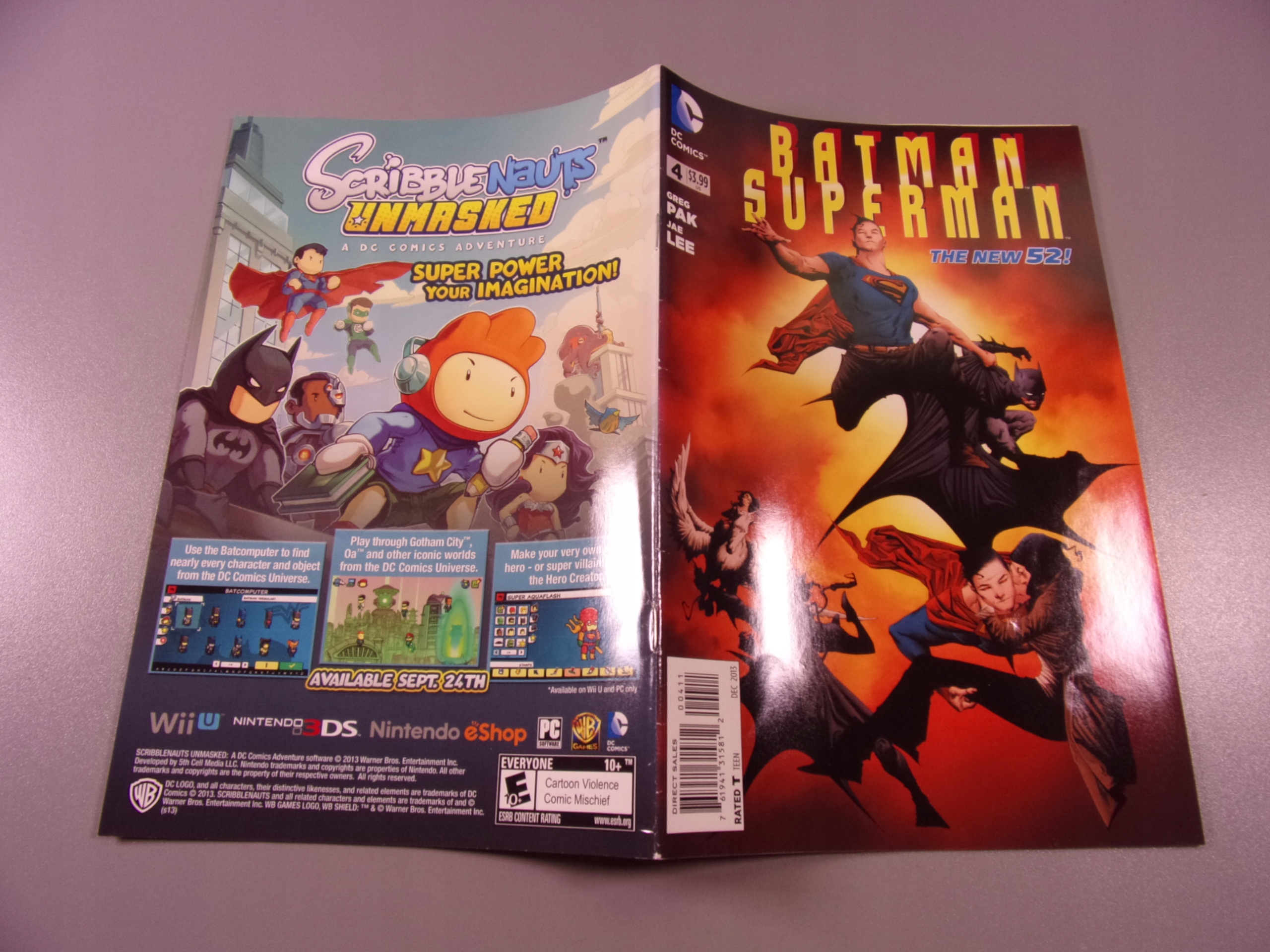 BATMAN SUPERMAN THE NEW 52! 2013 r. wyd. anglojęzyczne