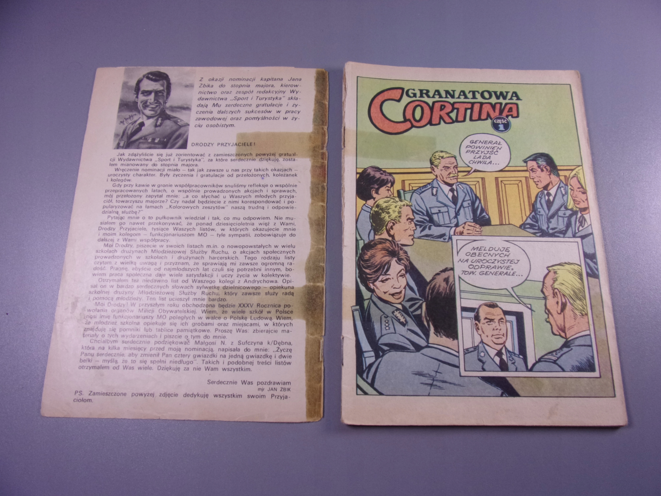 ŻBIK - GRANATOWA CORTINA 1978 r. wyd. I