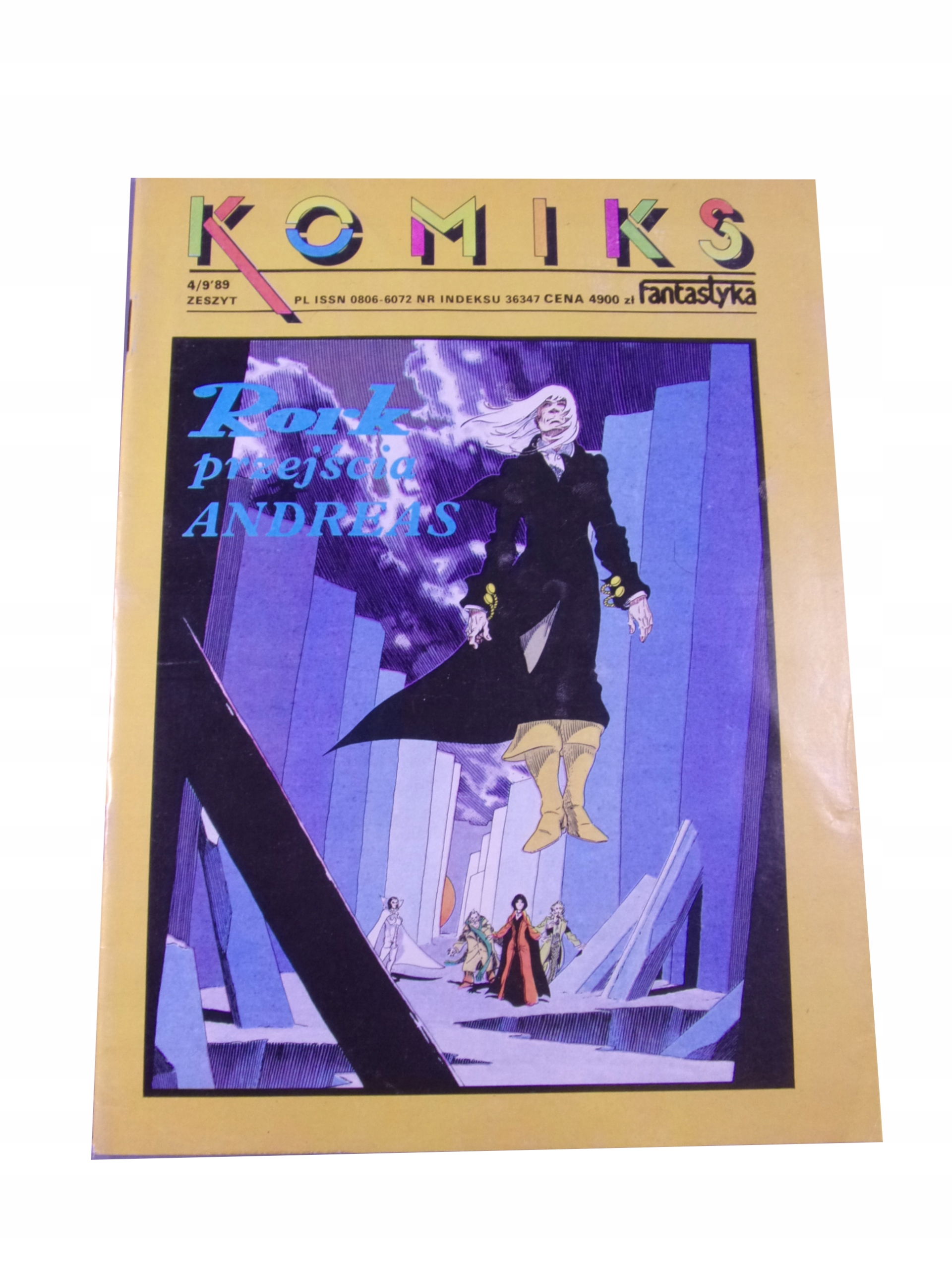KOMIKS RORK PRZEJŚCIA 4/1989 r.