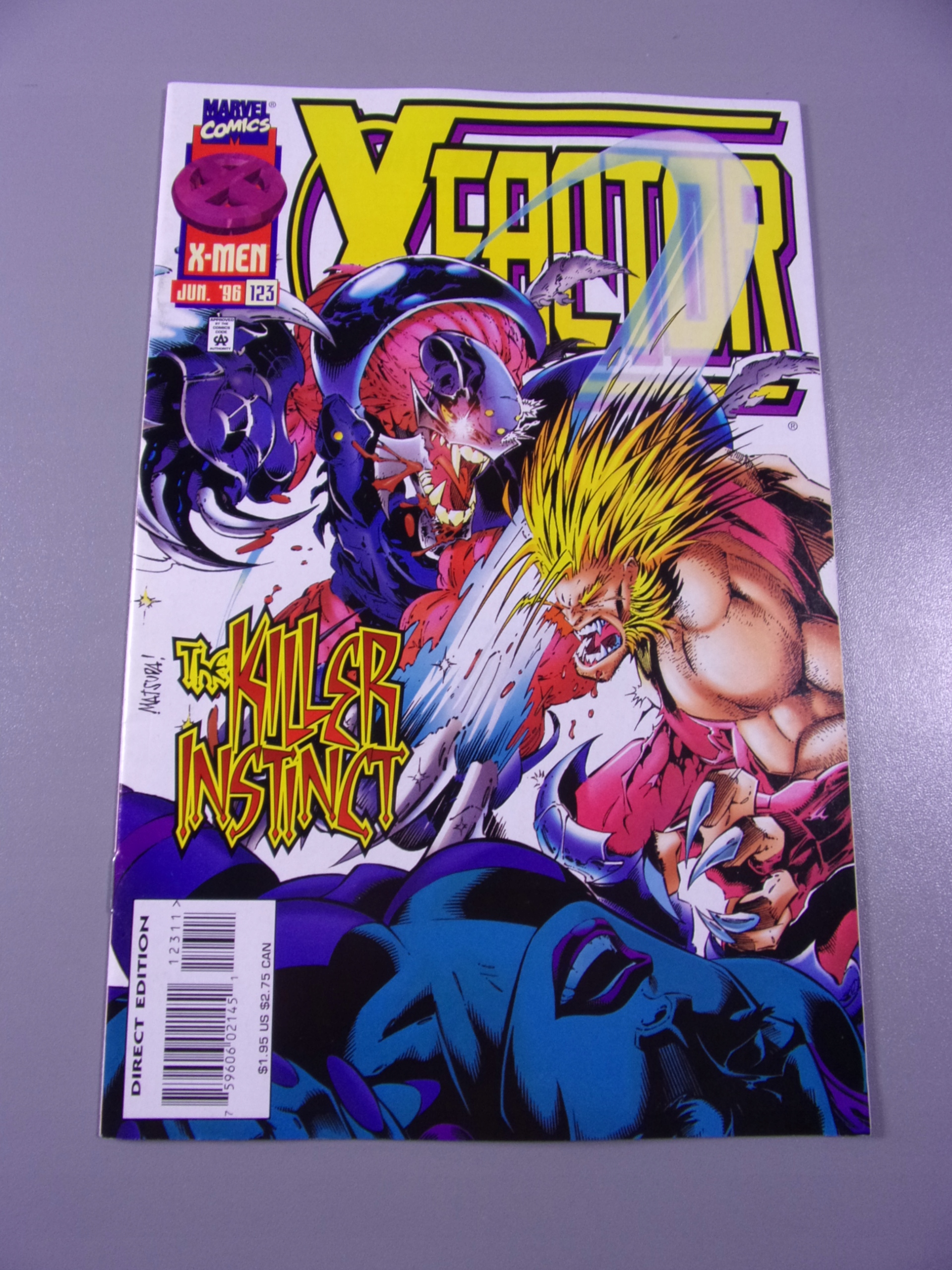 X-MEN X-FACTOR nr 123 6/1996 wydanie anglojęzyczne