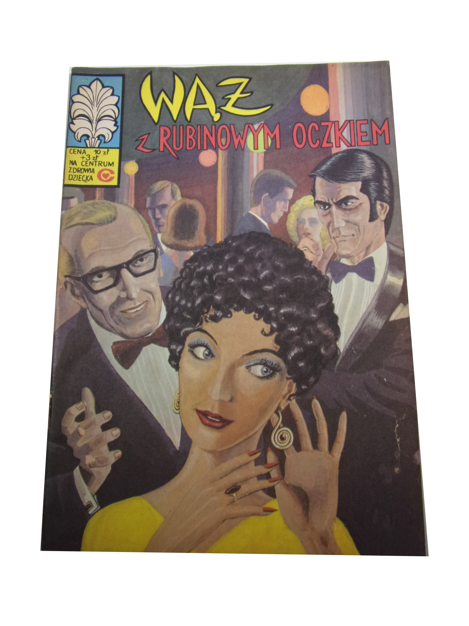 KAPITAN ŻBIK - WĄŻ Z RUBINOWYM OCZKIEM wyd.1978 r.