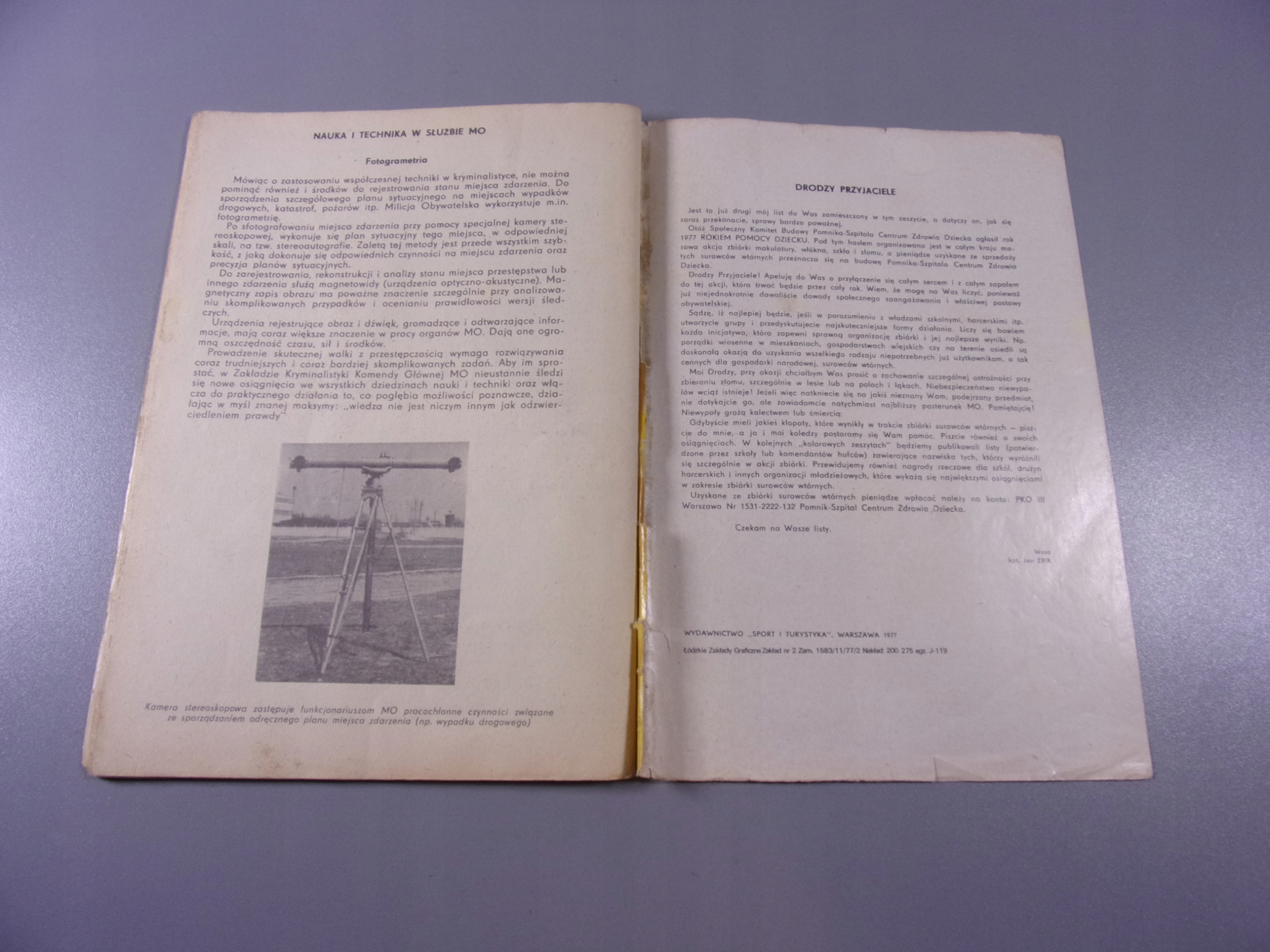 KAPITAN ŻBIK - W POTRZASKU część 3 1977 r. wyd. I