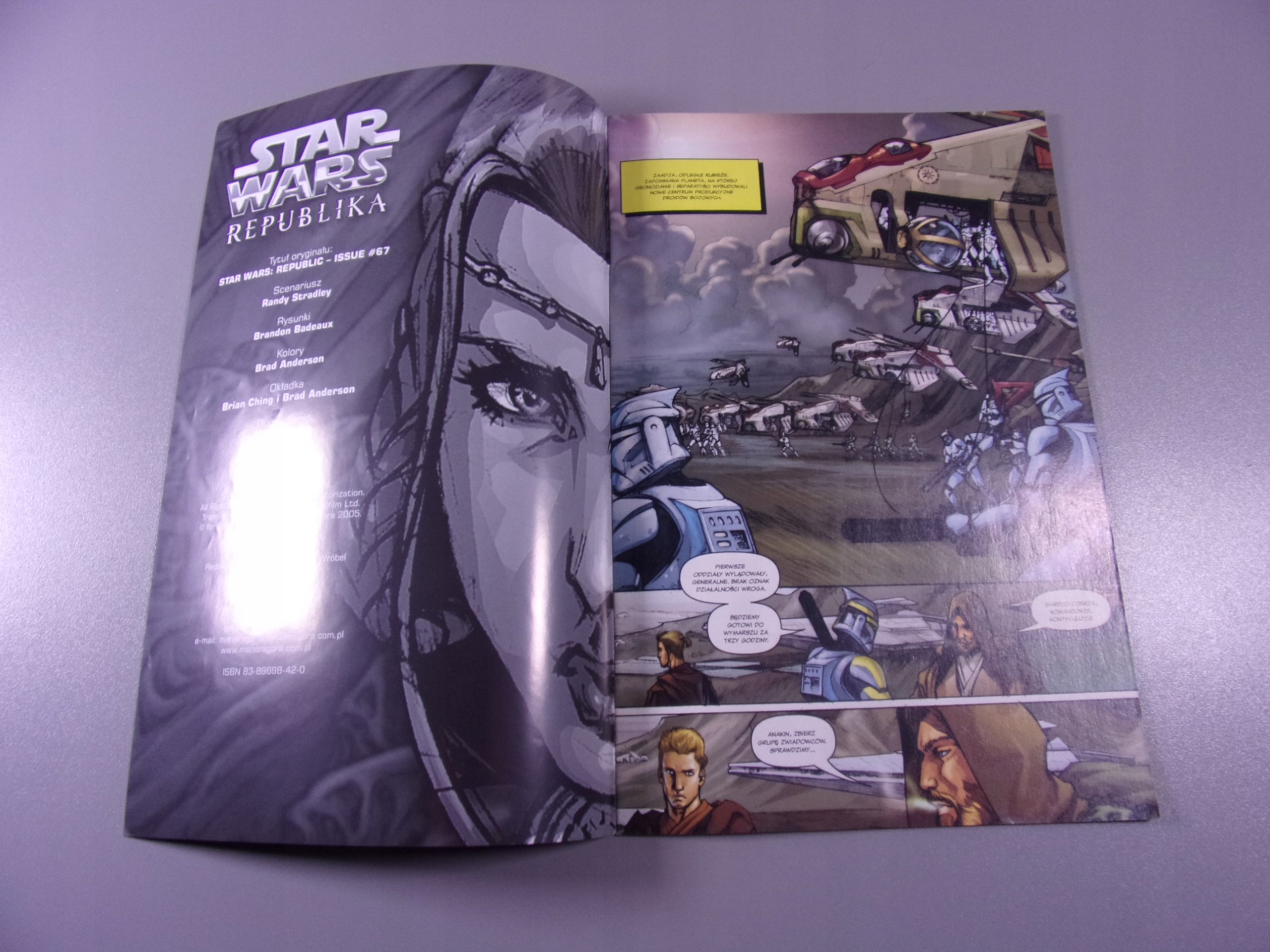 STAR WARS REPUBLIKA WOJNY KLONÓW 2005 r. MANDRAGORA