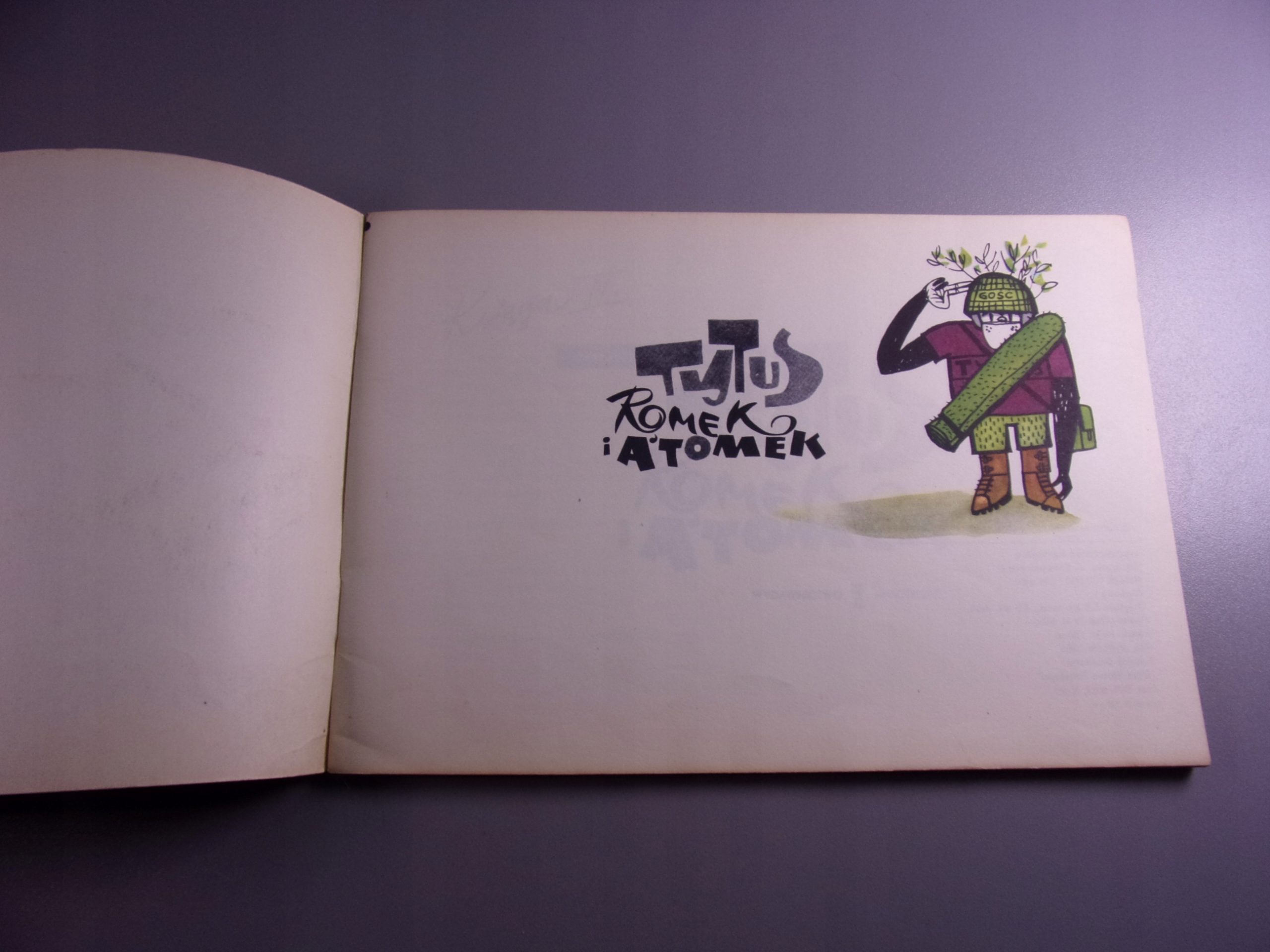 TYTUS, ROMEK i A'TOMEK księga IV wydanie I 1969 r.