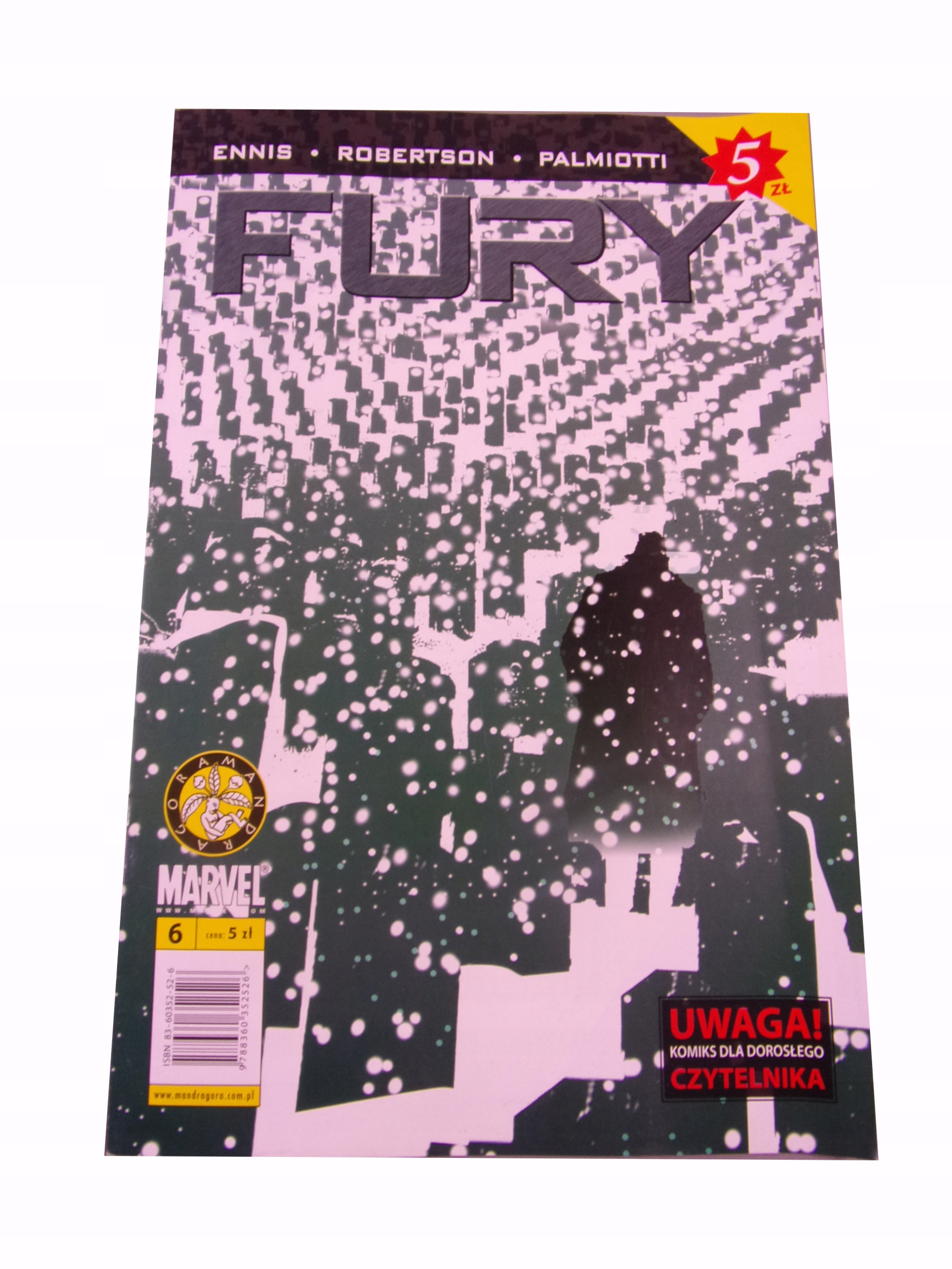FURY #6 2006 r. MANDRAGORA