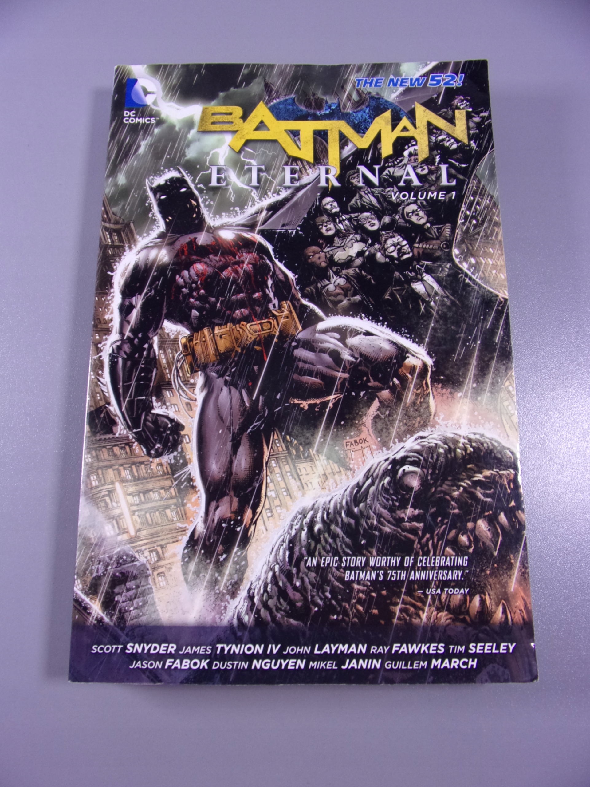 BATMAN ENTERNAL vol 1 2014 r. - wyd. anglojęzyczne