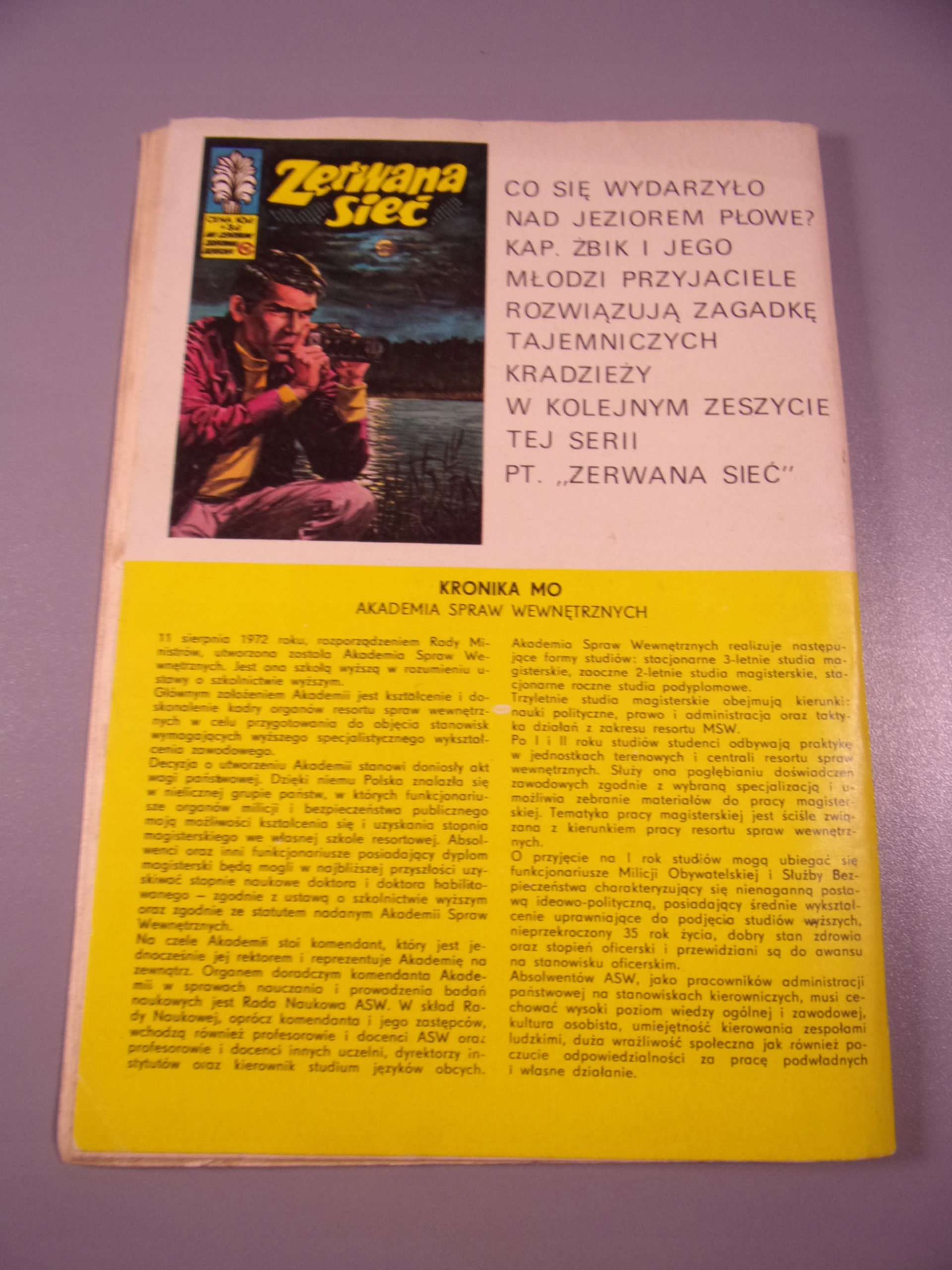 KAPITAN ŻBIK W POTRZASKU część 3 1977 r. wydanie I