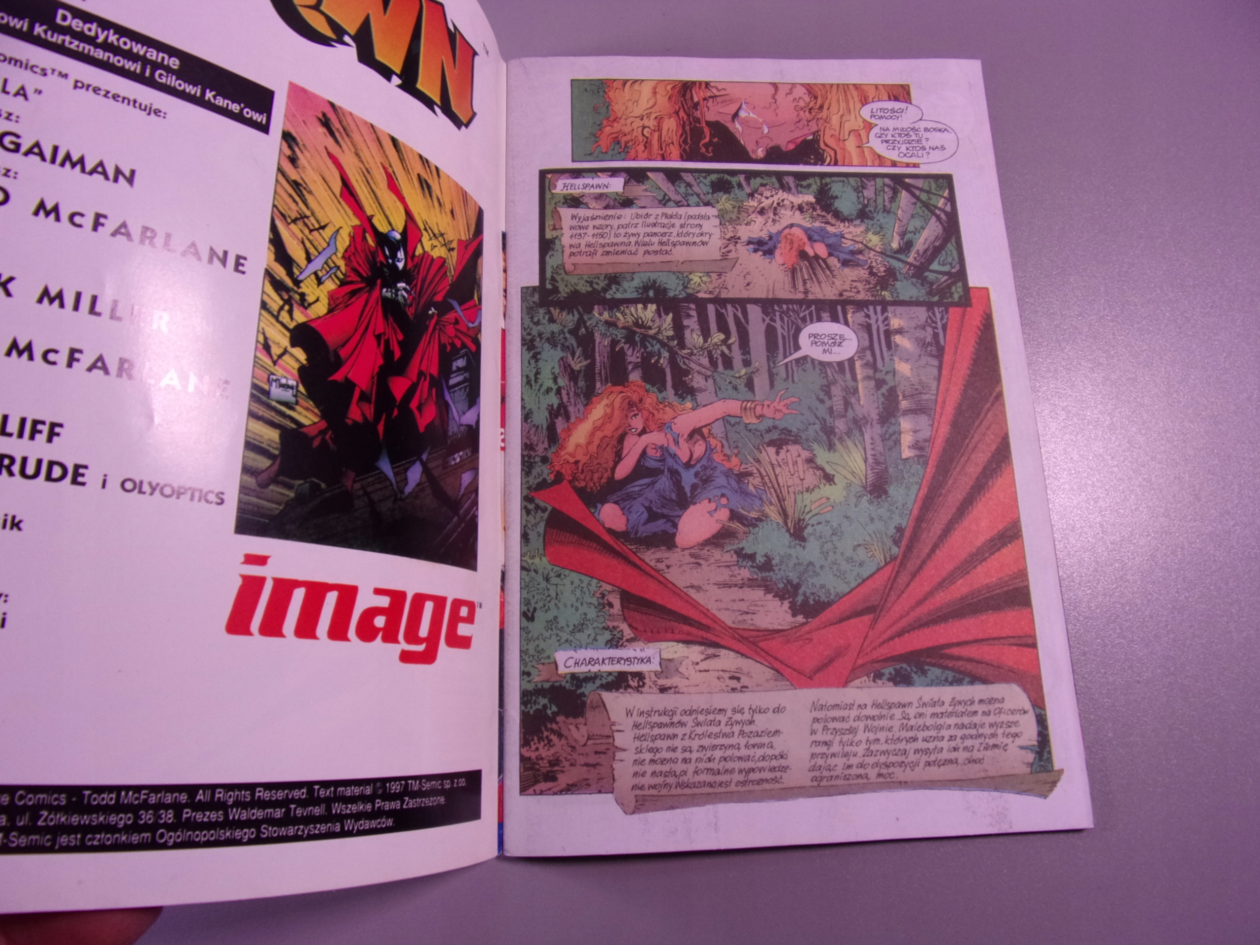 SPAWN #5 5/97 TM-Semic