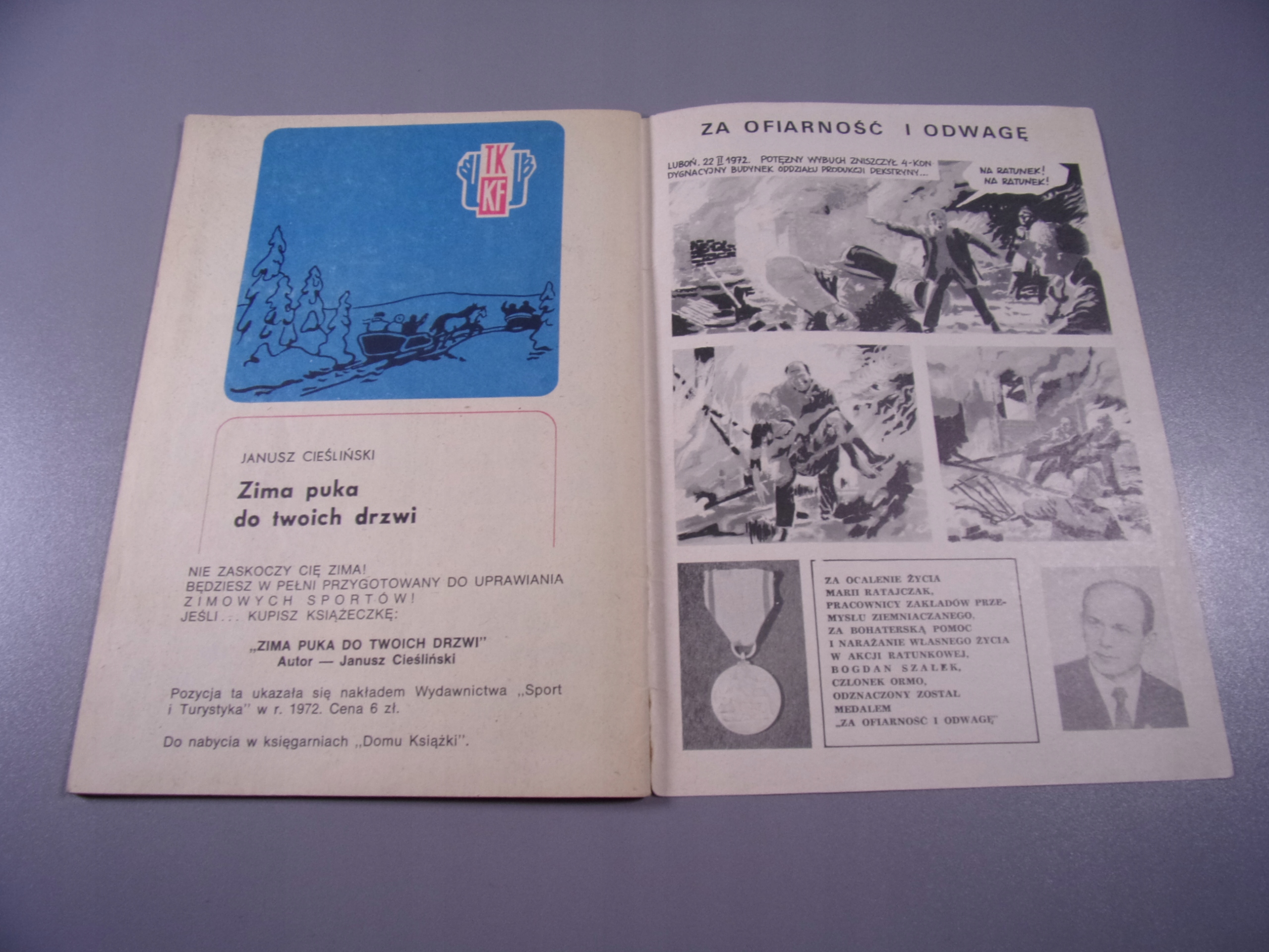 KAPITAN ŻBIK SKODA TW 6163 1973 r. wydanie I