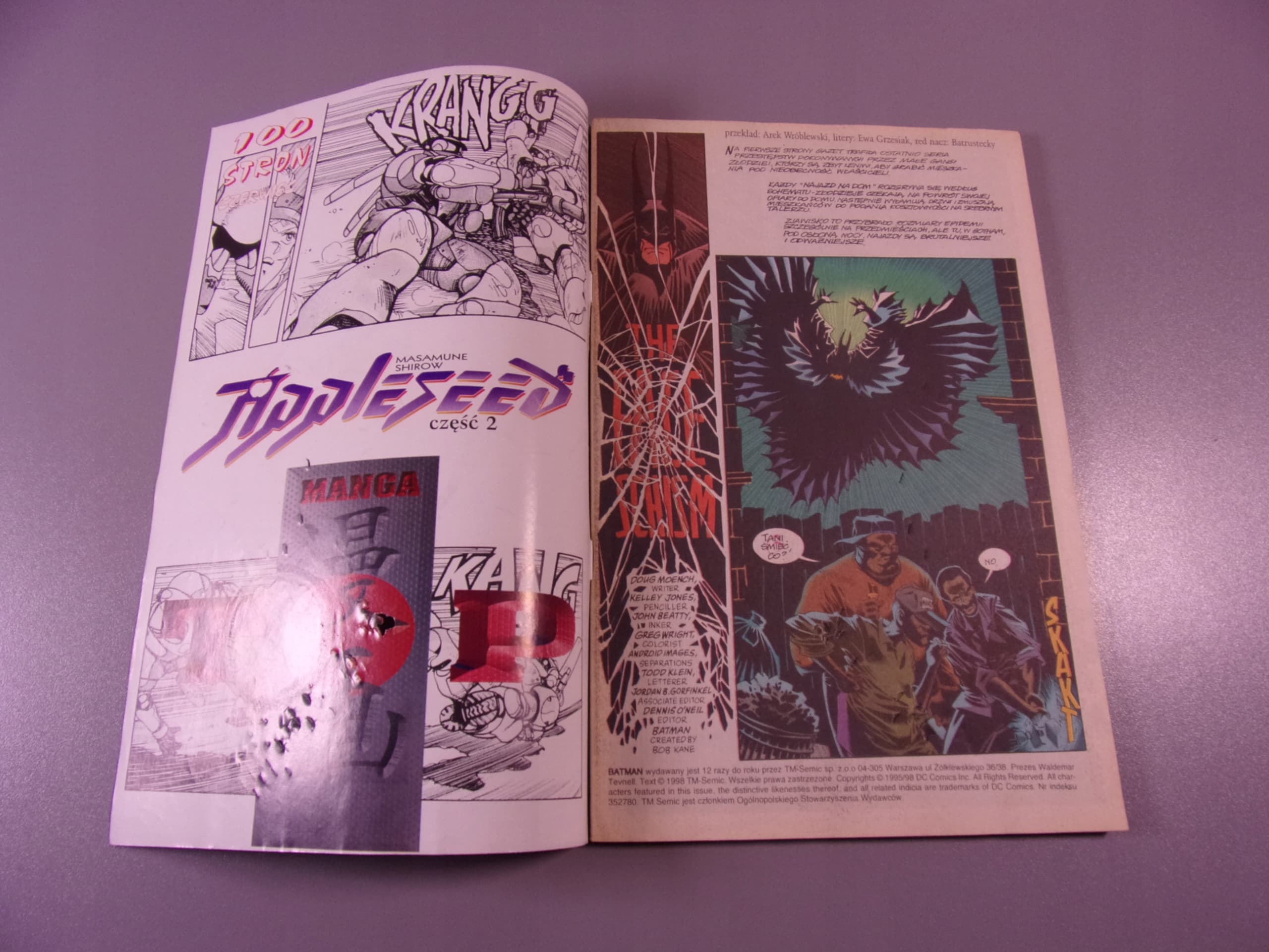 BATMAN & SUPERMAN 9/98 TM-Semic