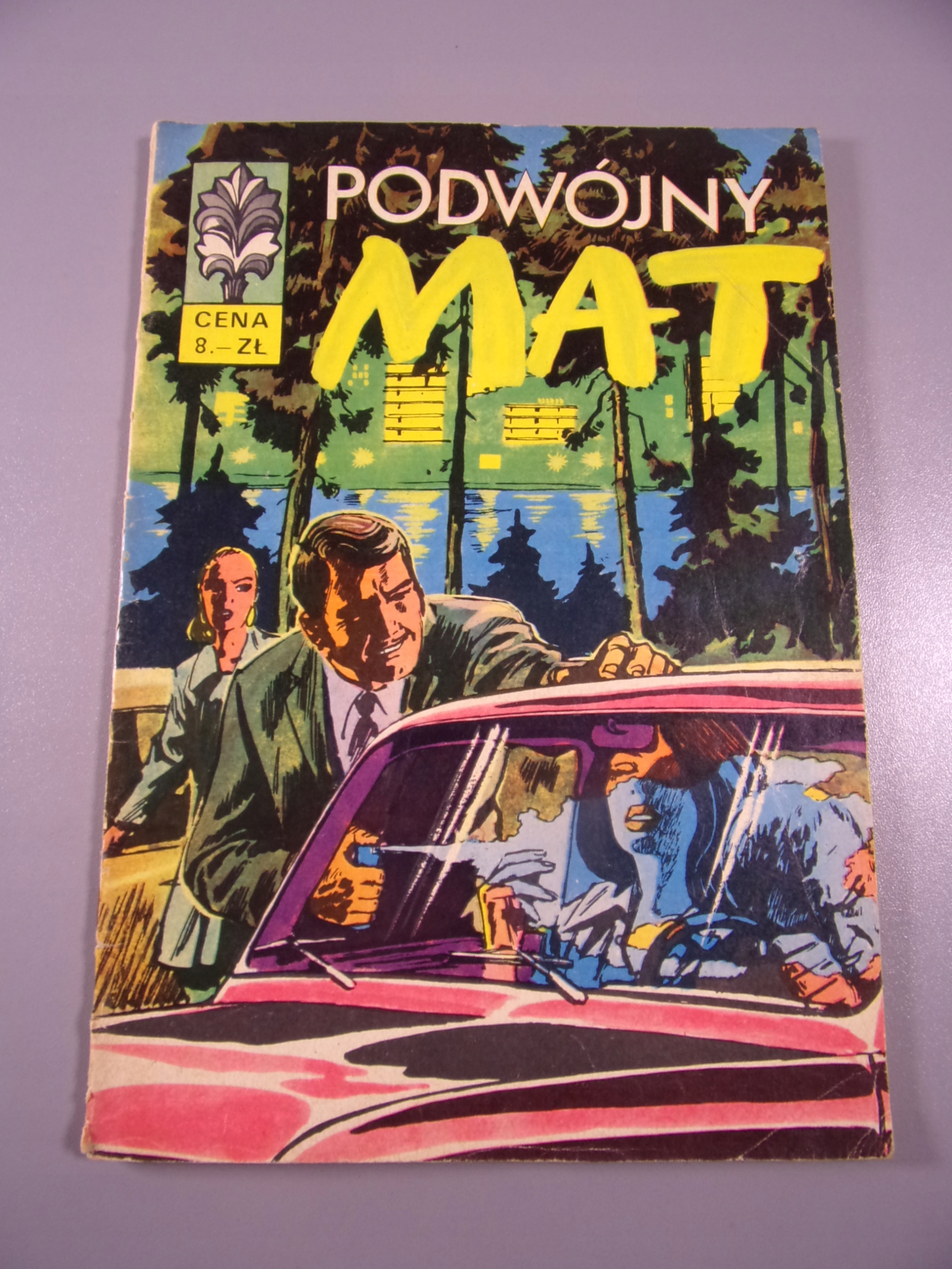 KAPITAN ŻBIK PODWÓJNY MAT wydanie I 1970 r.