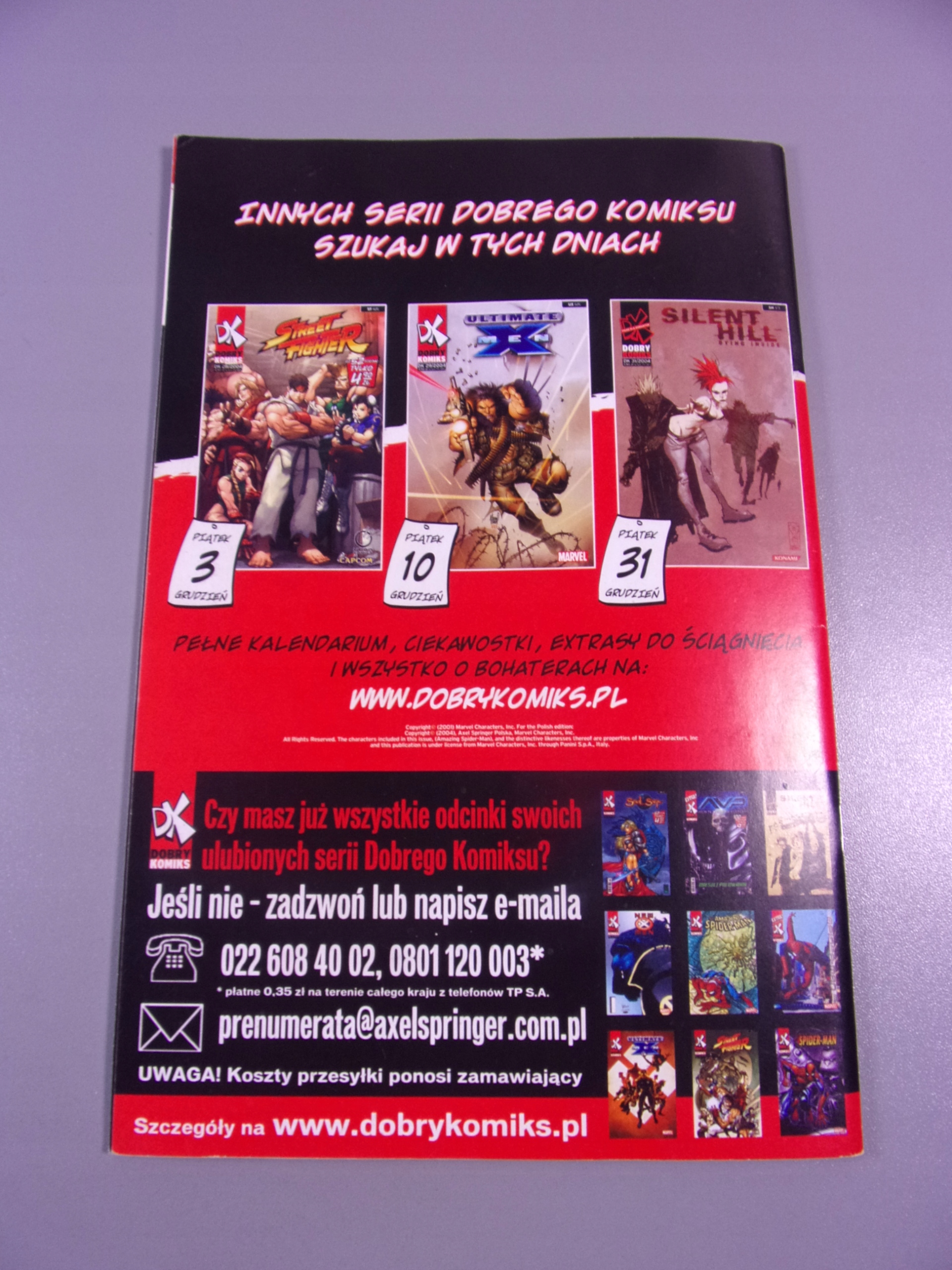 THE AMAZING SPIDER-MAN 3/5 - DK 30/2004