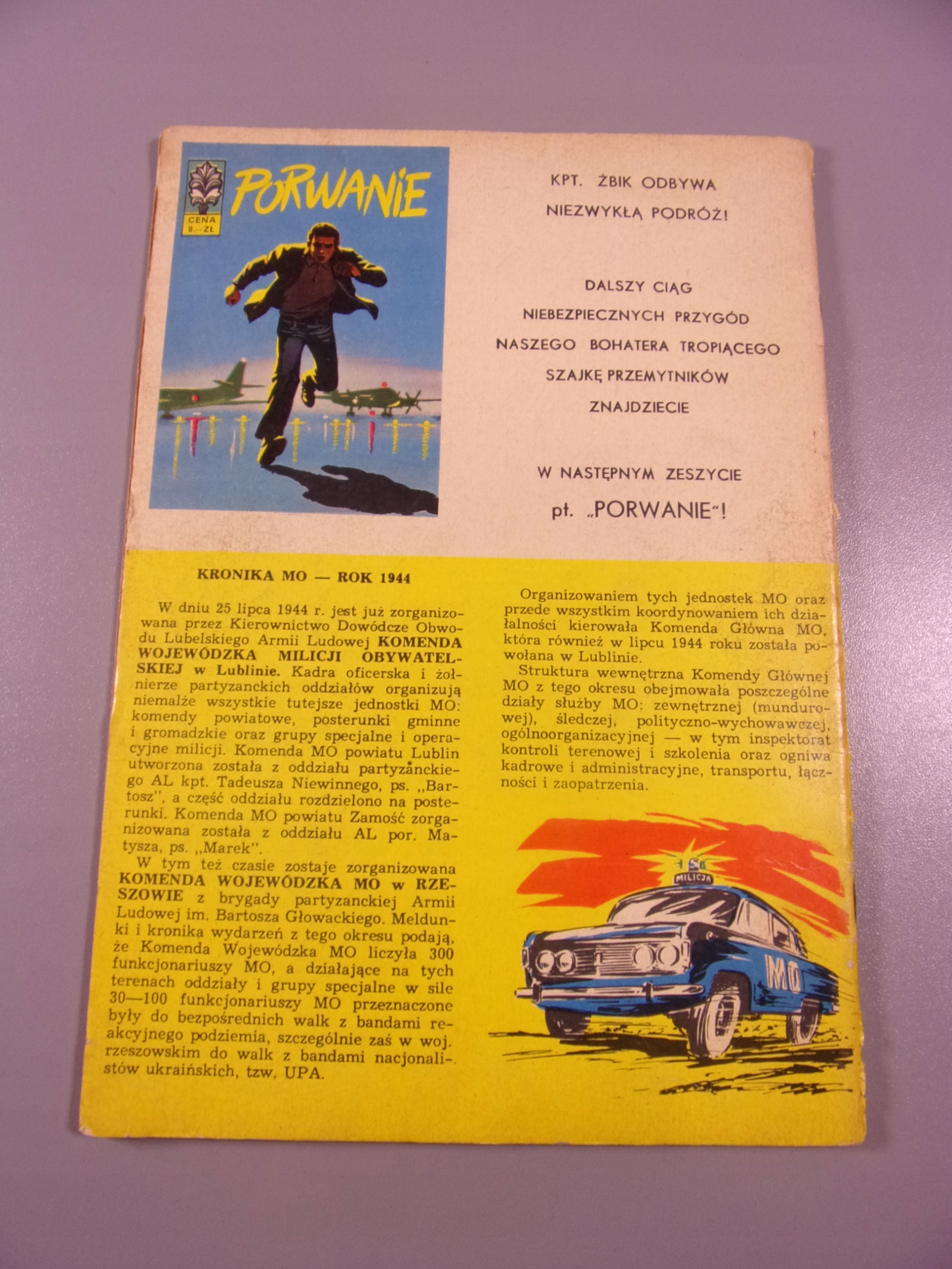 KAPITAN ŻBIK PODWÓJNY MAT wydanie I 1970 r.