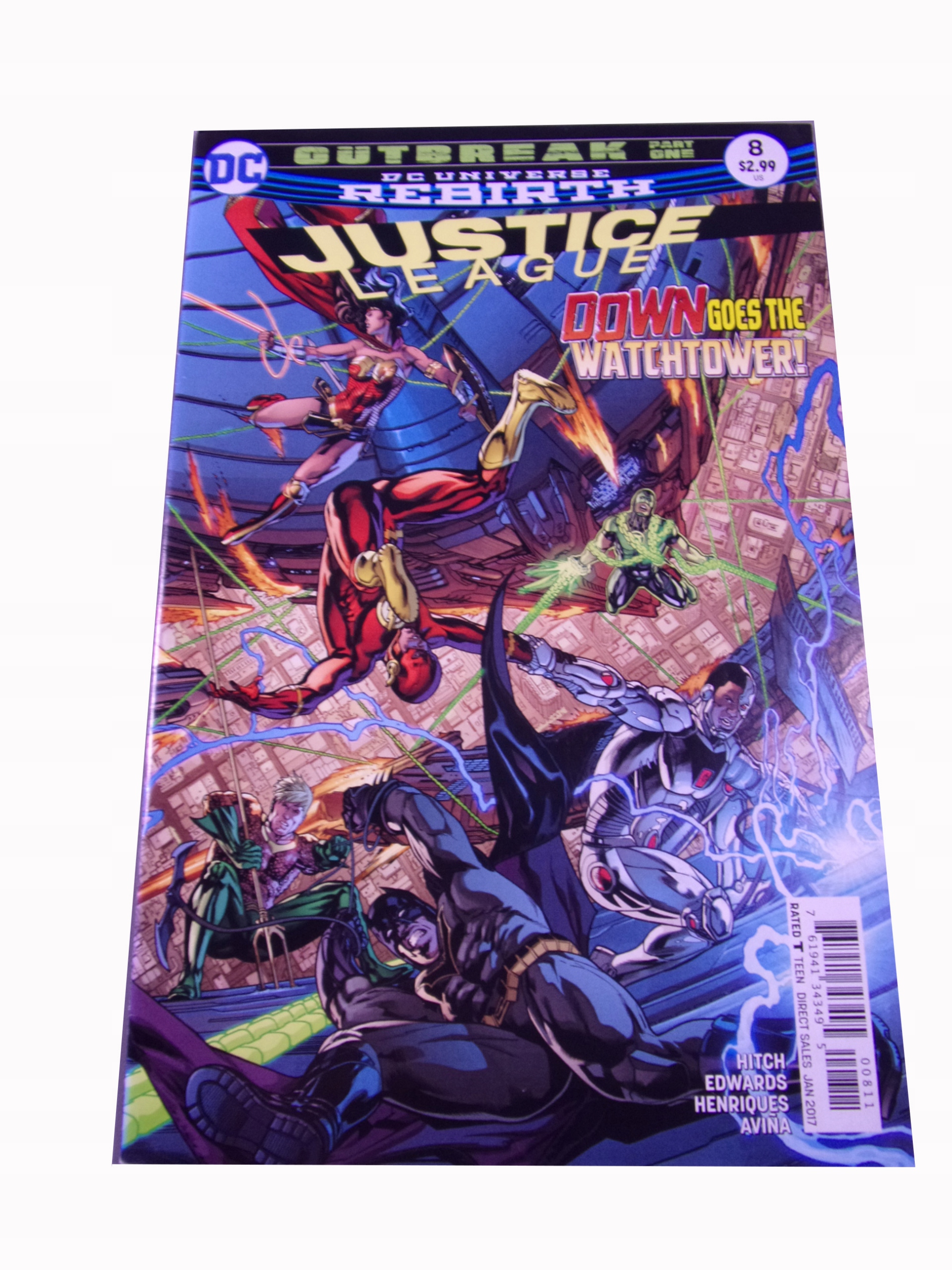 JUSTICE LEAGUE 1/2017 wyd. anglojęzyczne