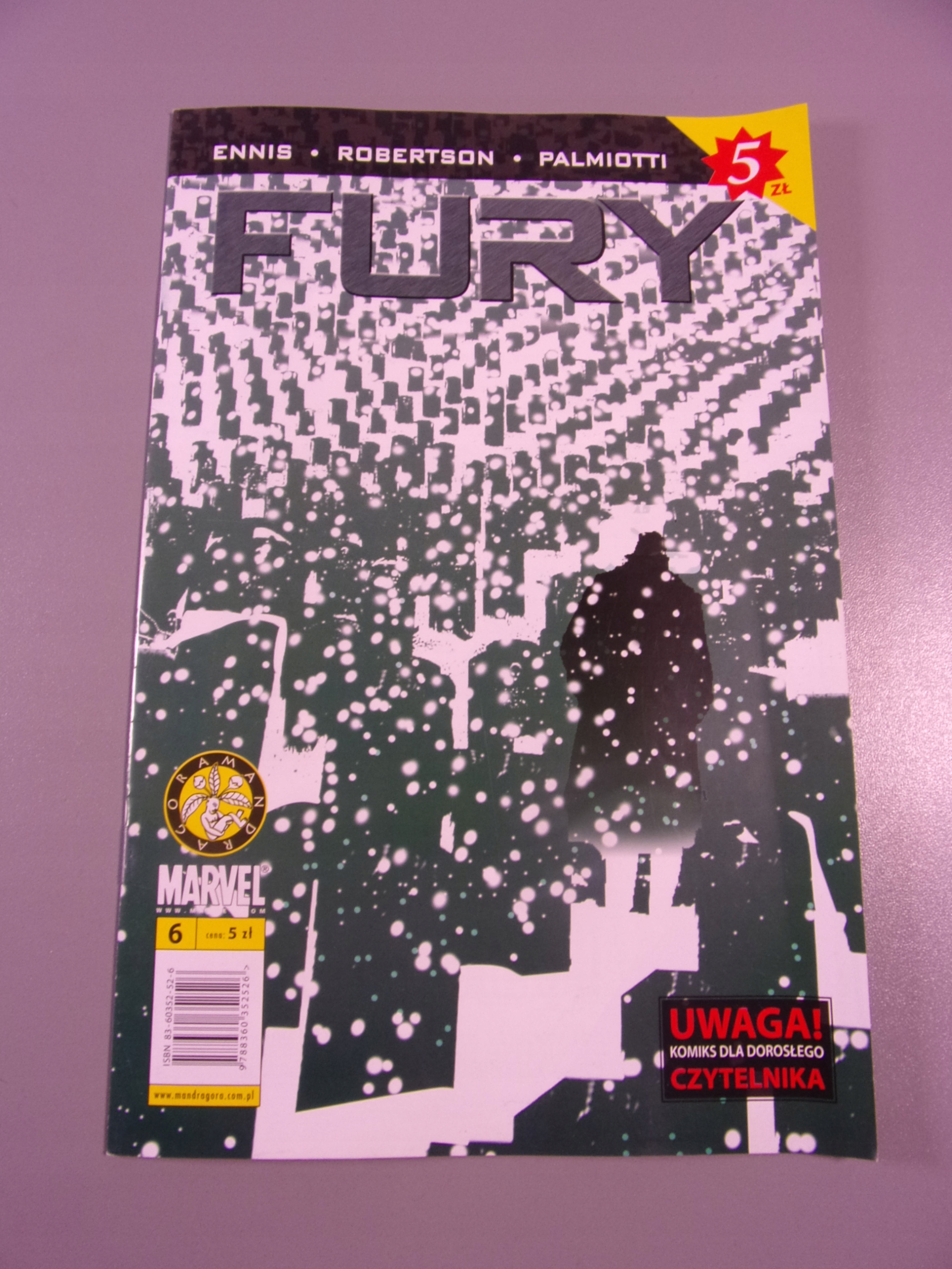 FURY #6 2006 r. MANDRAGORA