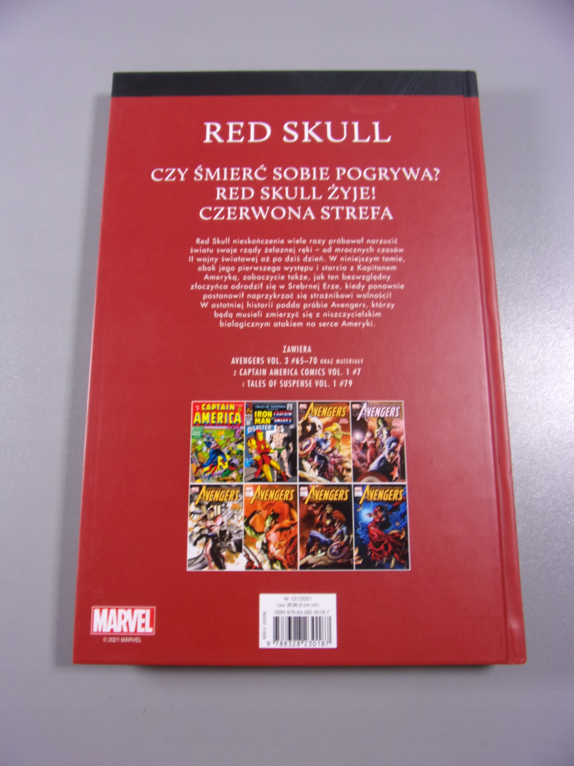 SUPERZŁOCZYŃCY MARVELA # RED SKULL