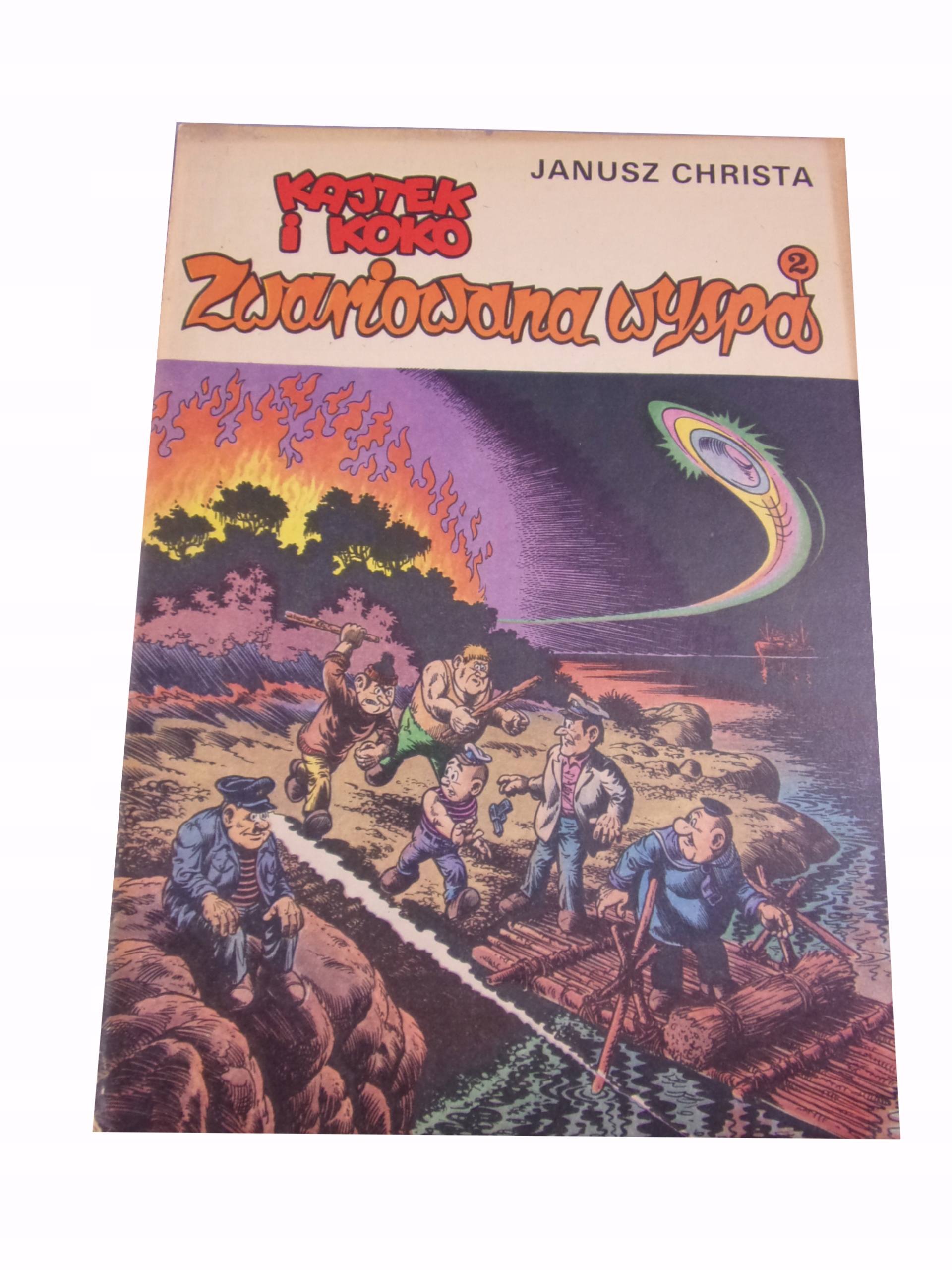 KAJTEK i KOKO ZWARIOWANA WYSPA 2 1990 r. wyd. I