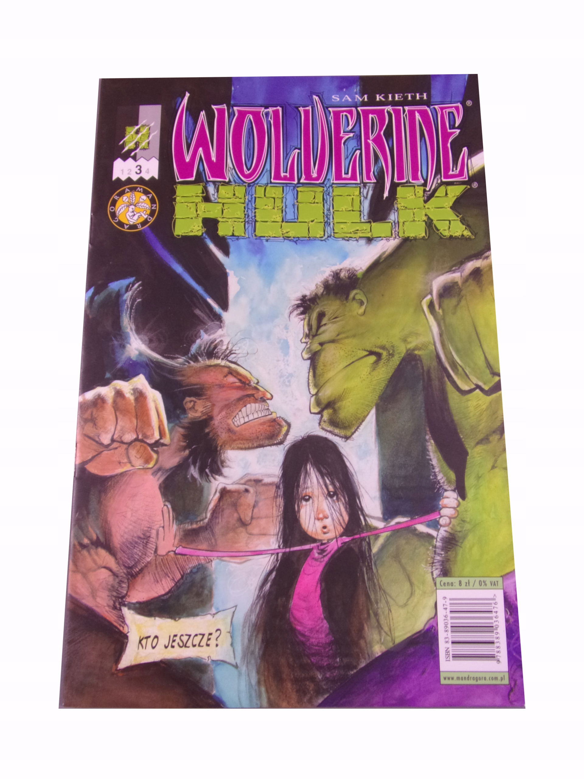 WOLVERINE HULK #3 2003 r. MANDRAGORA