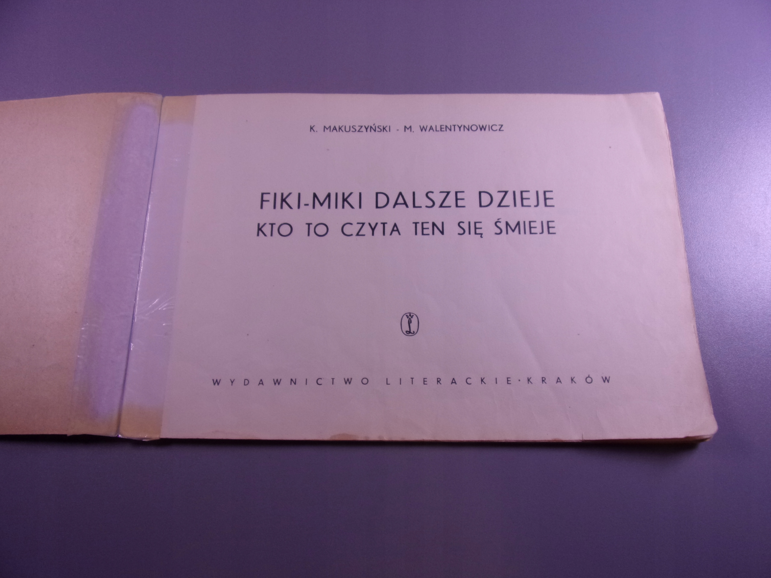 FIKI - MIKI DALSZE DZIEJE ... 1960 r.