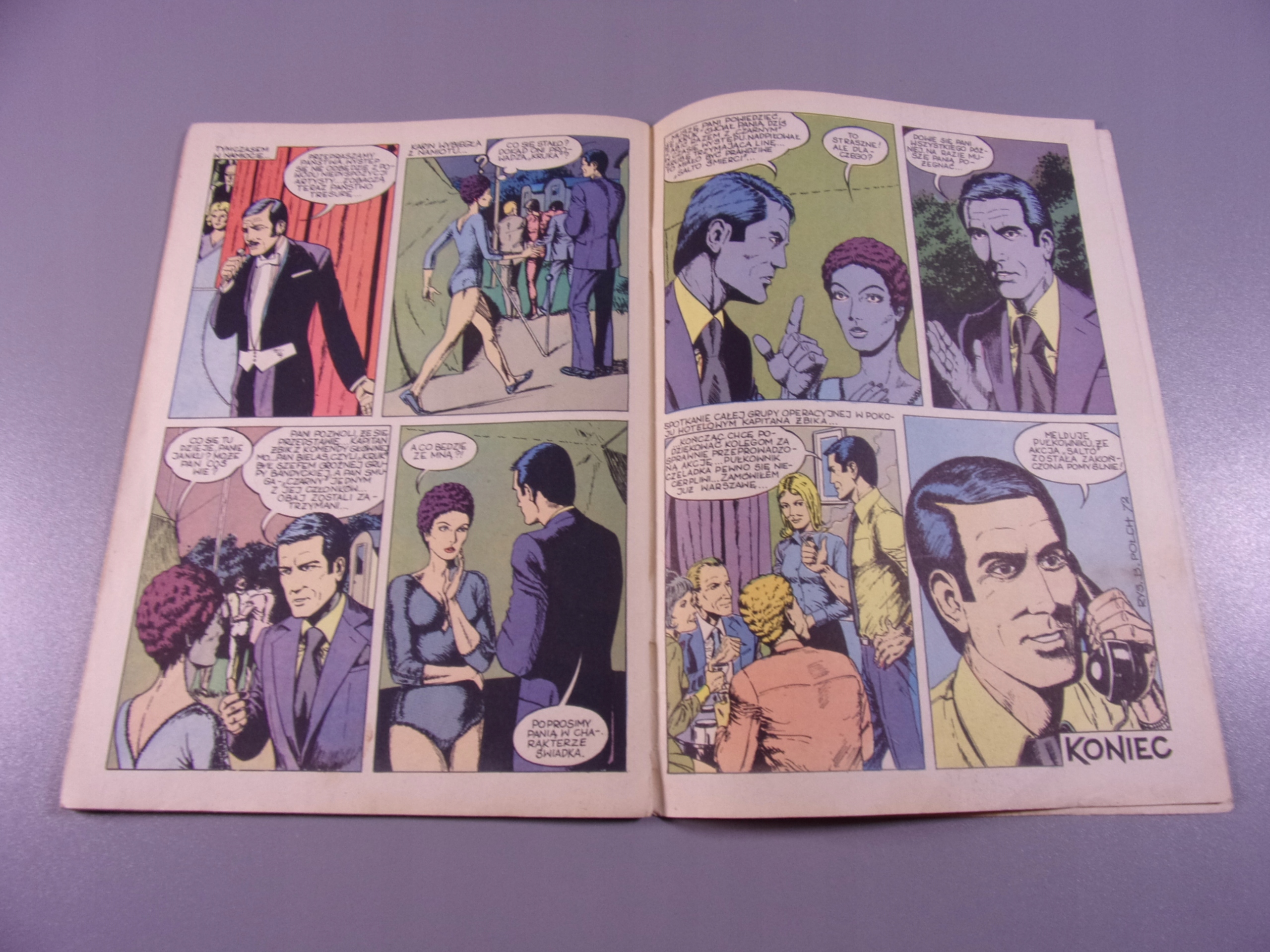 KAPITAN ŻBIK SALTO ŚMIERCI wydanie I 1972 r.