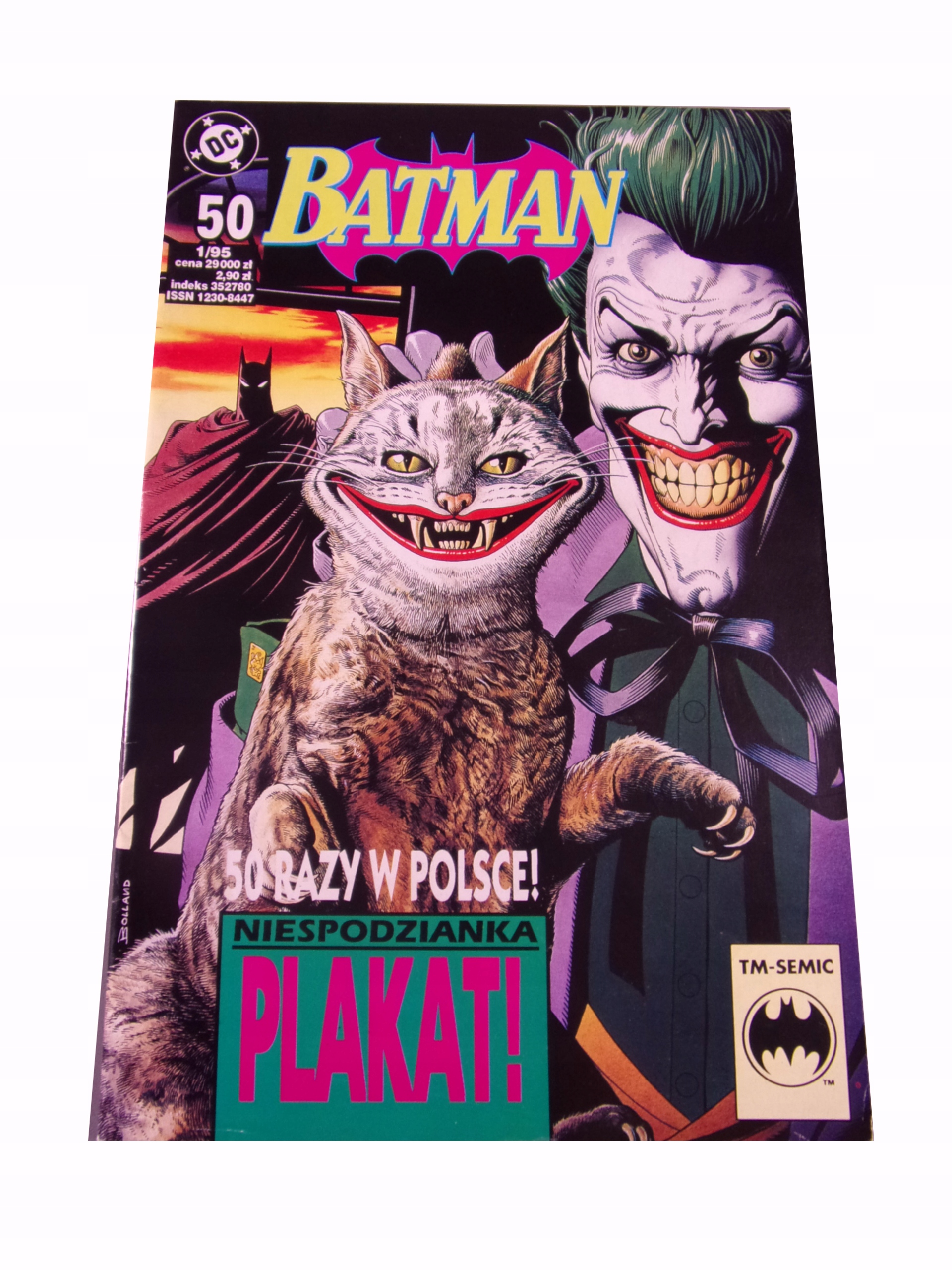 BATMAN 1/95 z plakatem! TM-Semic