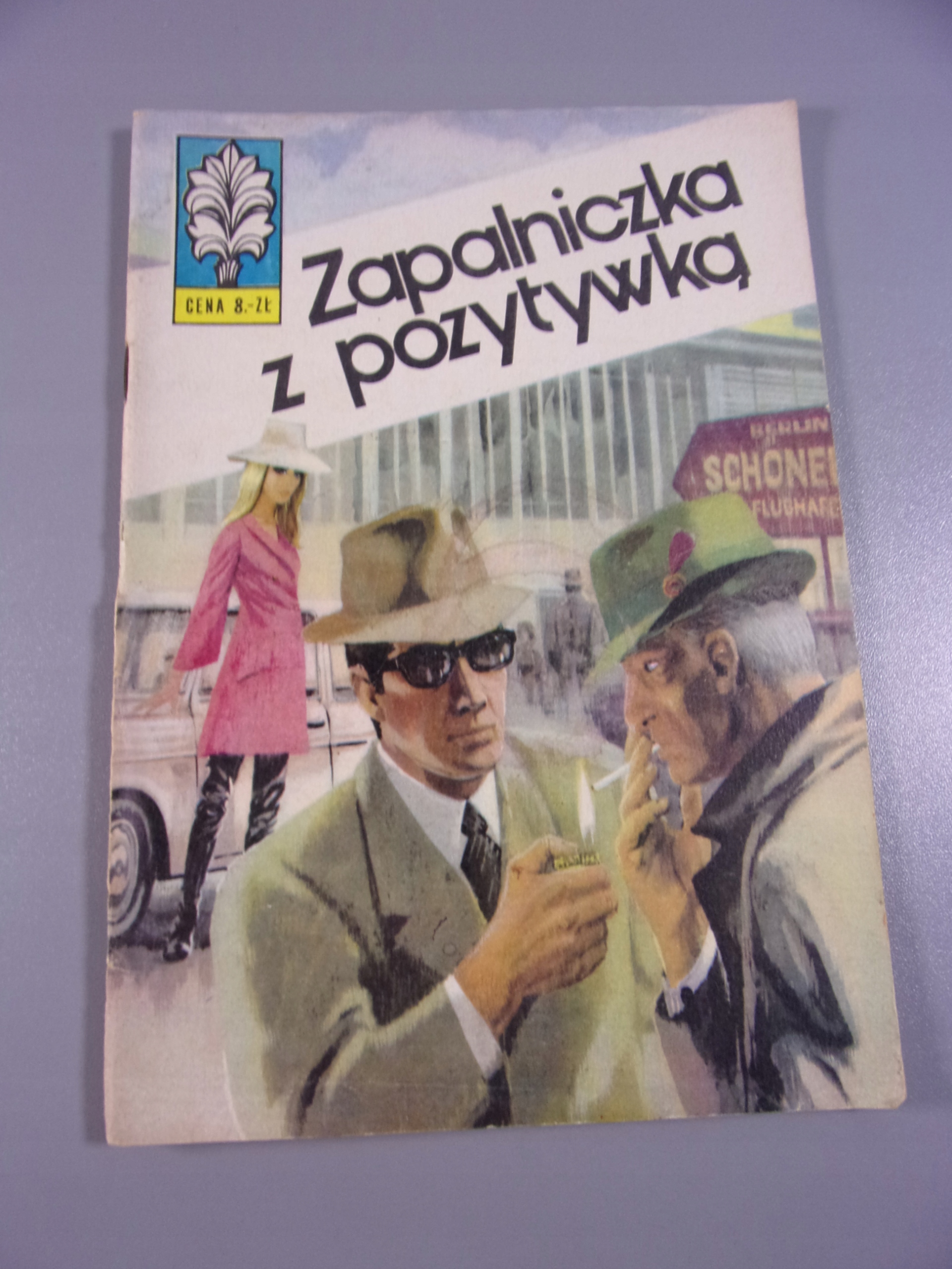 KAPITAN ŻBIK ZAPALNICZKA Z POZYTYWKĄ 1974 r. wydanie II