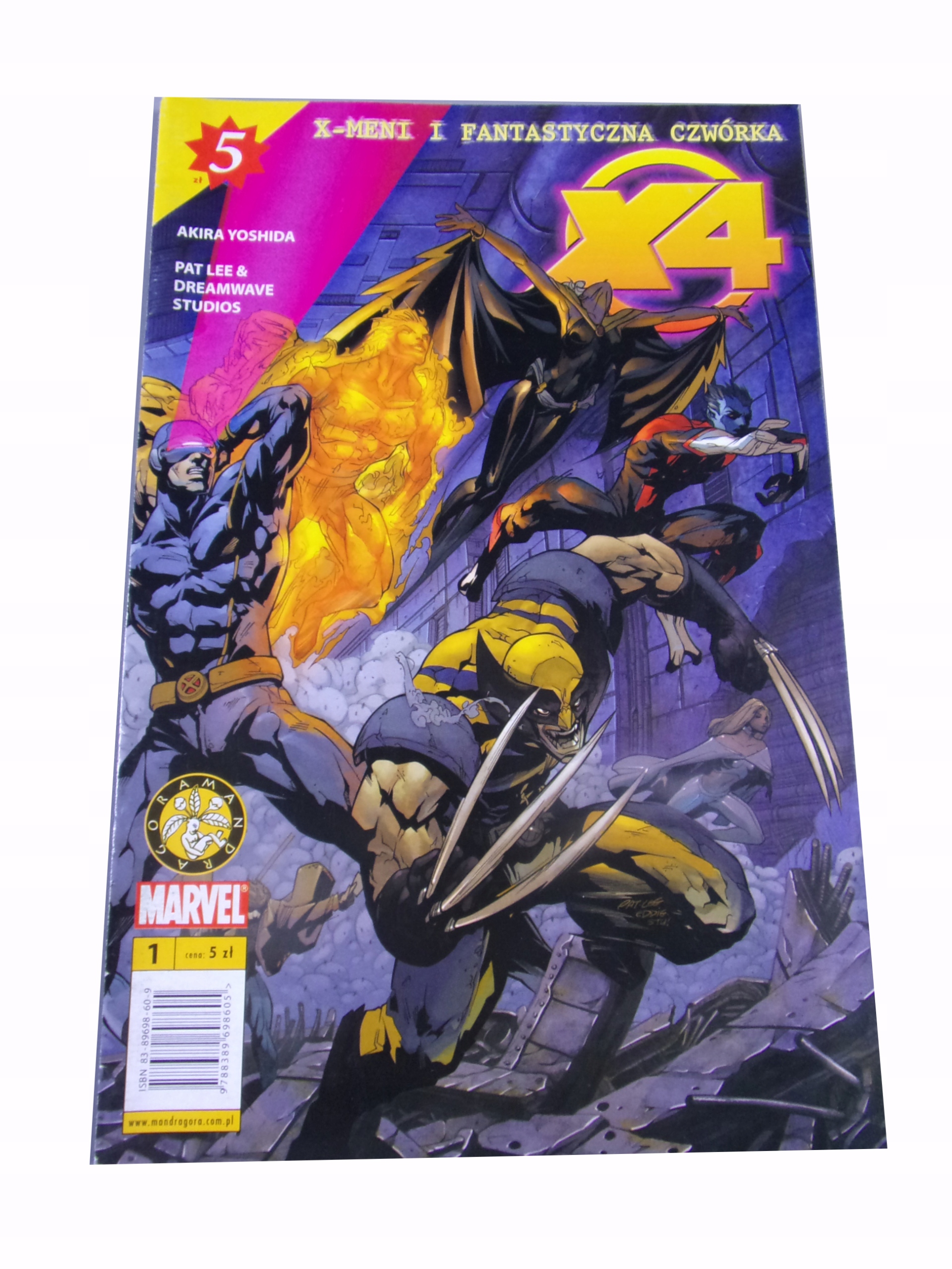 X-MANI i FANTASTYCZNA CZWÓRKA X4 #1 2005 r. MANDRAGORA