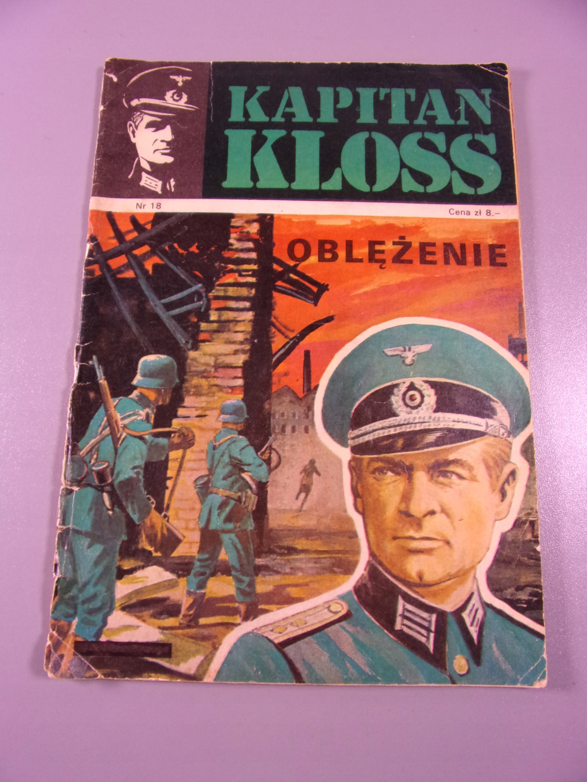 KAPITAN KLOSS OBLĘŻENIE wyd. I 1973 r.